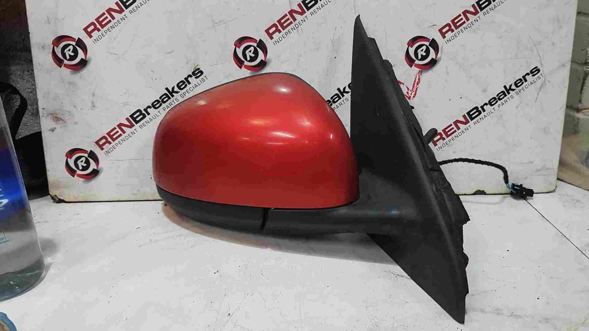 Renault Twingo 2014-2017 Drivers Side Os OSF Wing Mirror Tennp Flame RED