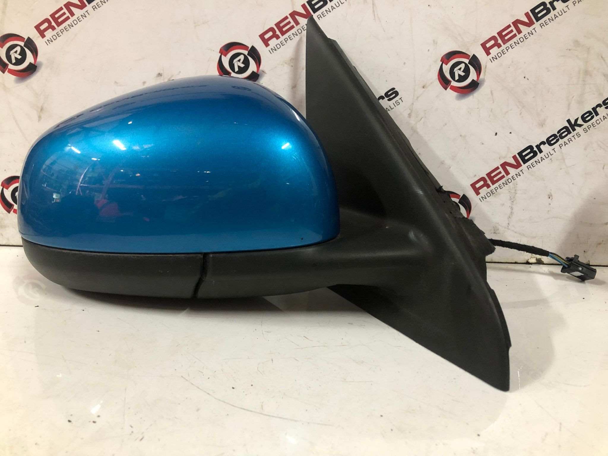 Renault Twingo 2014-2017 Drivers Side Os OSF Wing Mirror Terpm Blue 7202-103LH