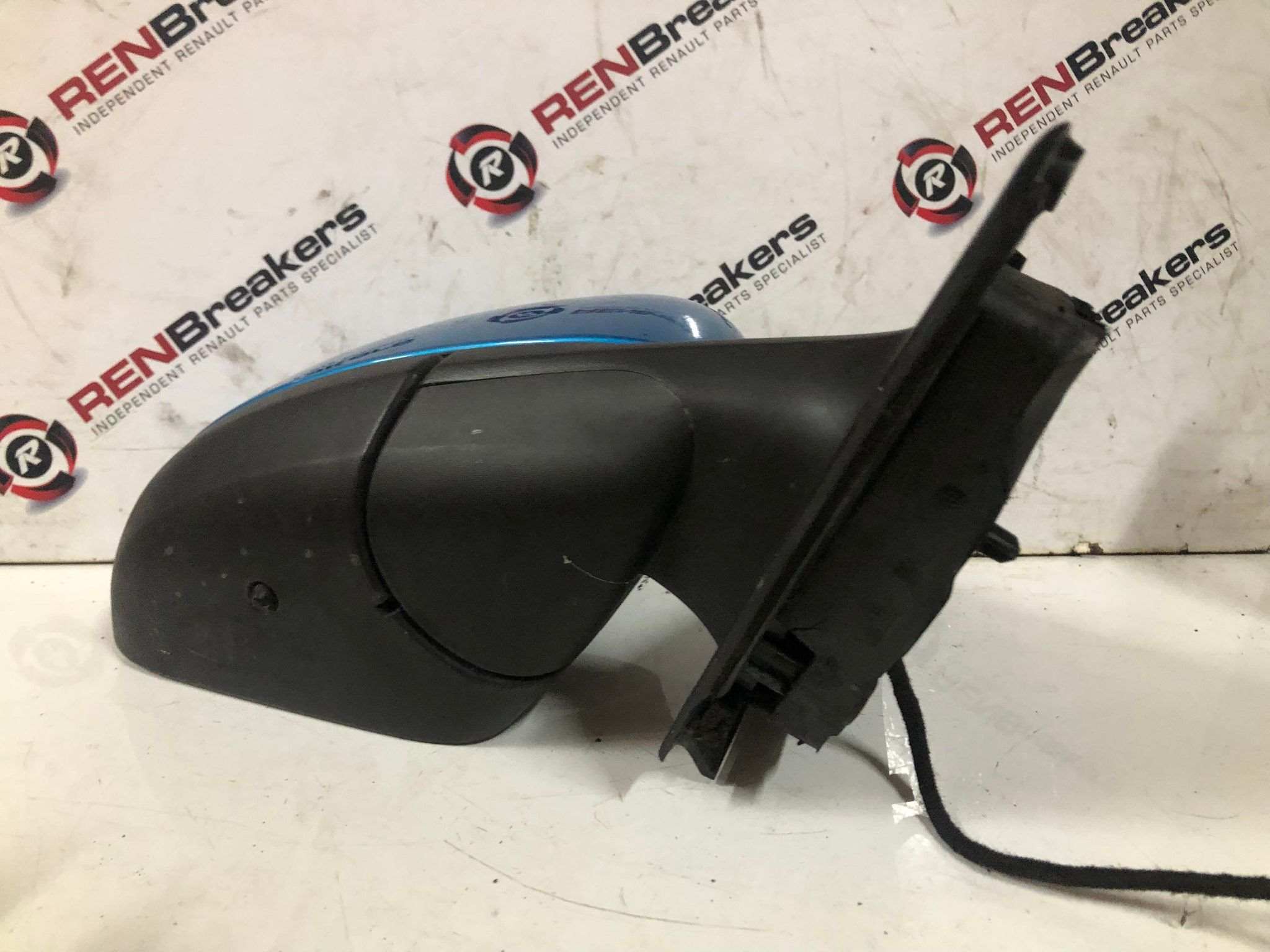Renault Twingo 2014-2017 Drivers Side Os OSF Wing Mirror Terpm Blue 7202-103LH