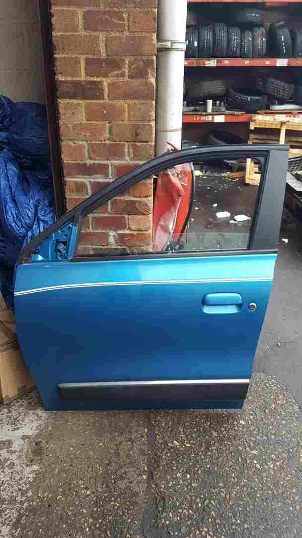 Thumb 2 Renault Twingo 2014-2017 Passenger NSF Front Door Blue Terpm 5dr