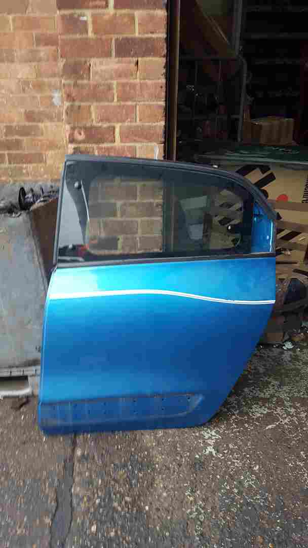 Thumb 2 Renault Twingo 2014-2017 Passenger NSR Rear Door Blue Terpm