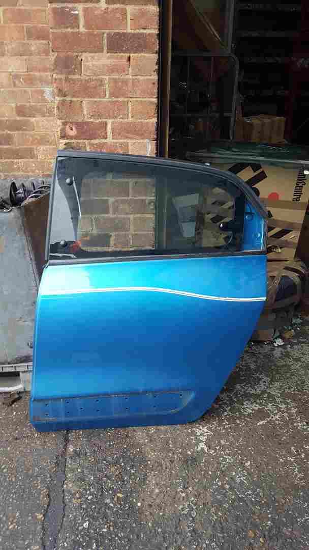 Renault Twingo 2014-2017 Passenger NSR Rear Door Blue Terpm