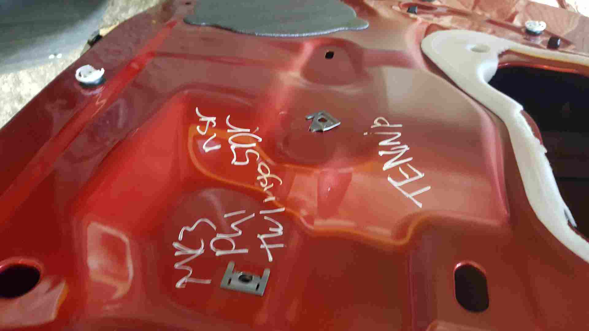 Thumb 7 Renault Twingo 2014-2017 Passenger NSR Rear Door RED Tennp