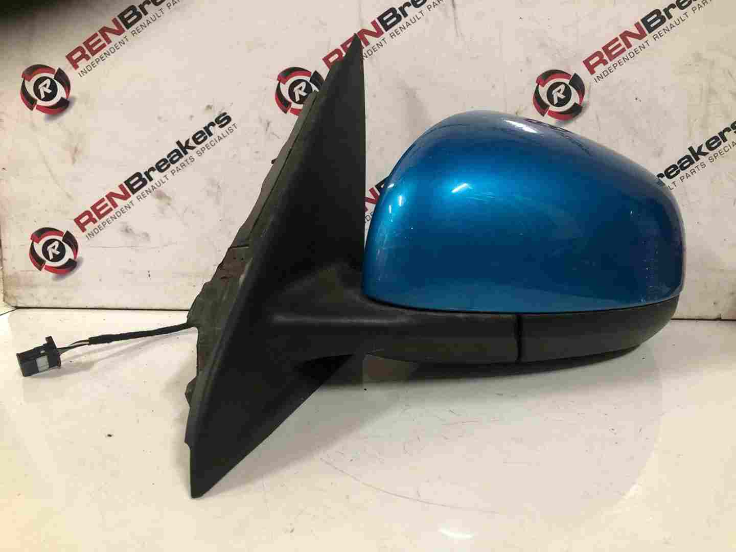 Renault Twingo 2014-2017 Passenger Side Ns NSF Wing Mirror Terpm Blue 