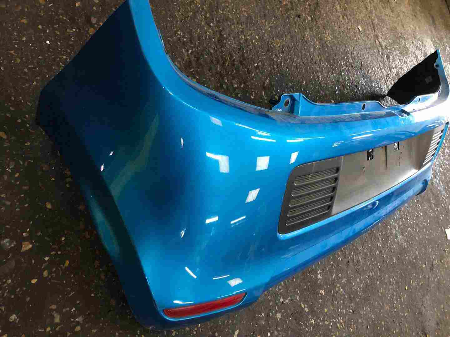 Thumb 3 Renault Twingo 2014-2017 Rear Bumper Blue Terpm