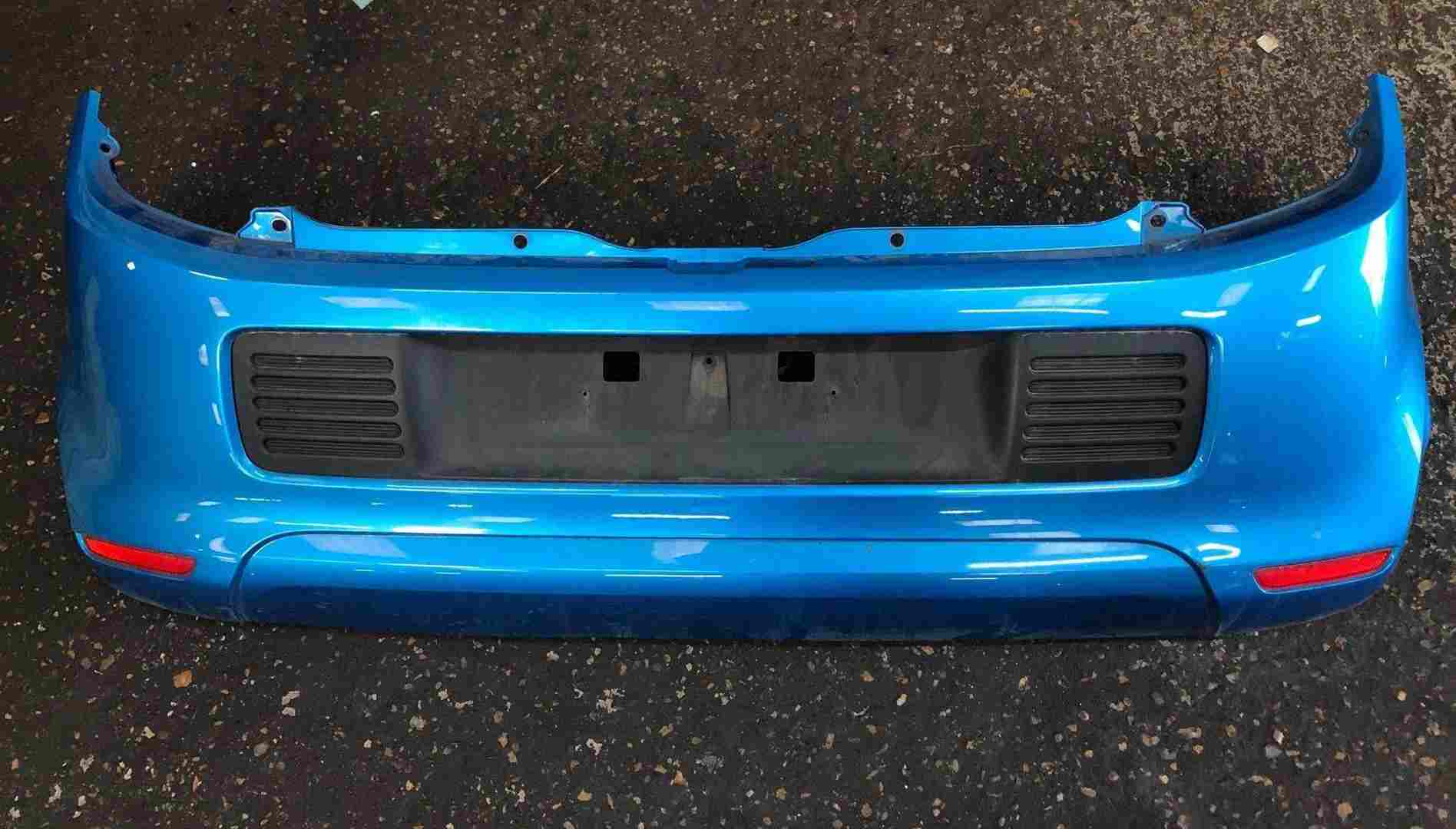 Renault Twingo 2014-2017 Rear Bumper Blue Terpm