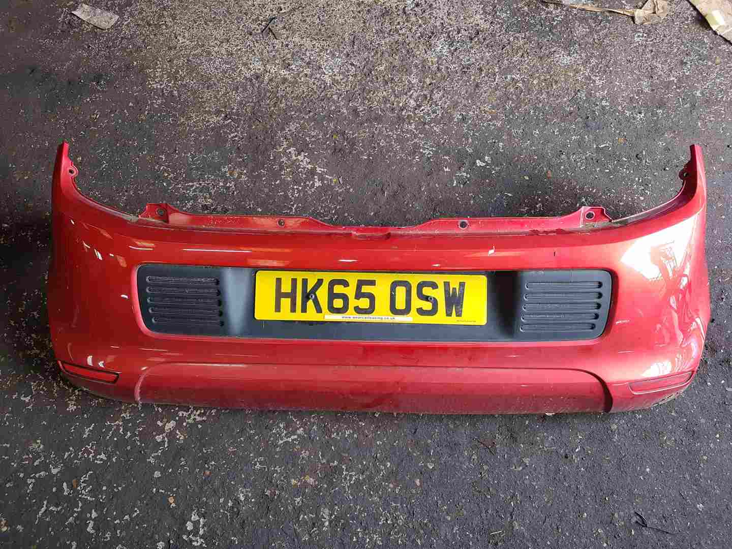 Renault Twingo 2014-2017 Rs SCE Rear Bumper RED Tennp