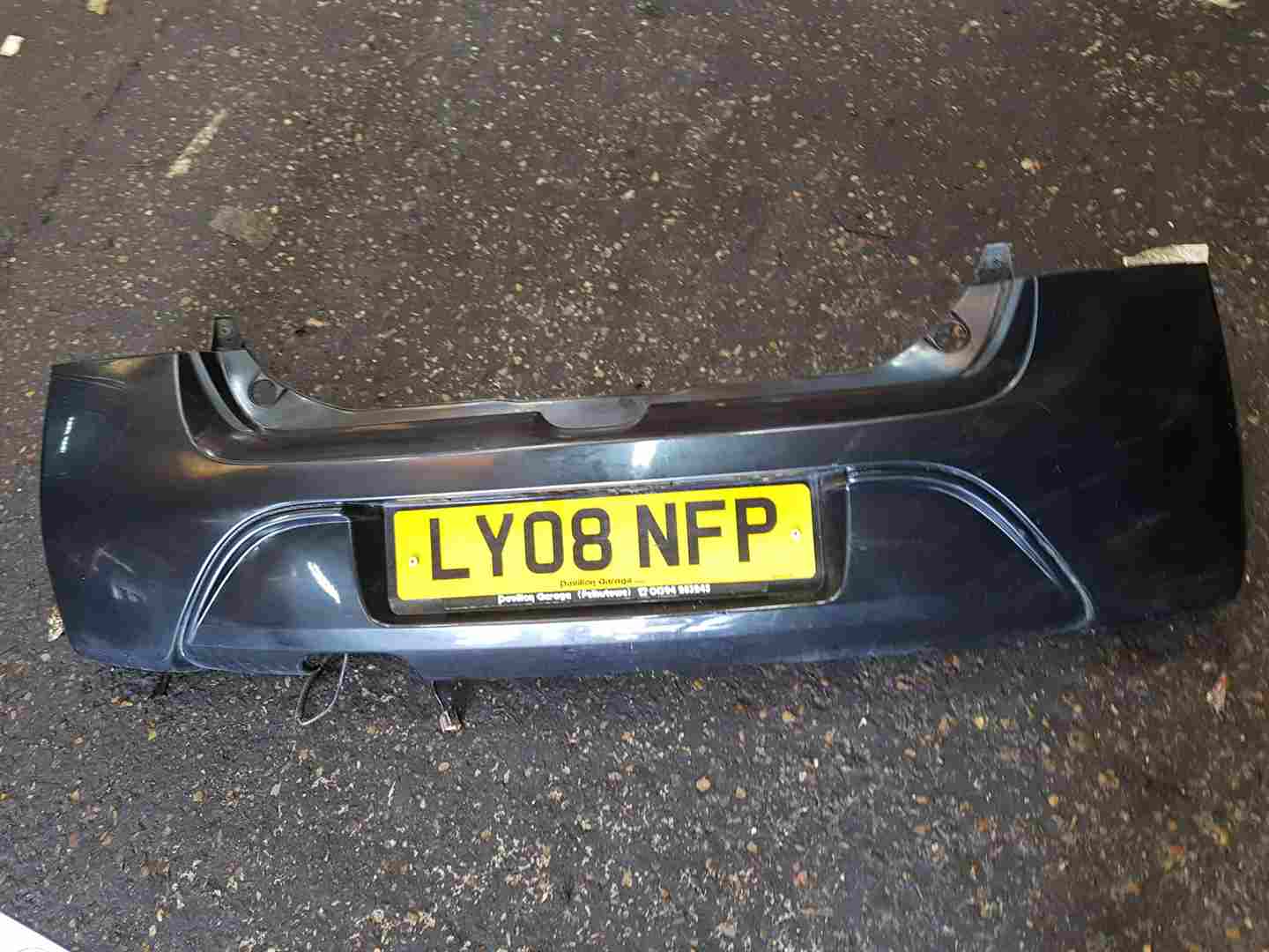 Thumb 11 Renault Twingo Gt 2007-2011 Rear Bumper Black 676 Nv676