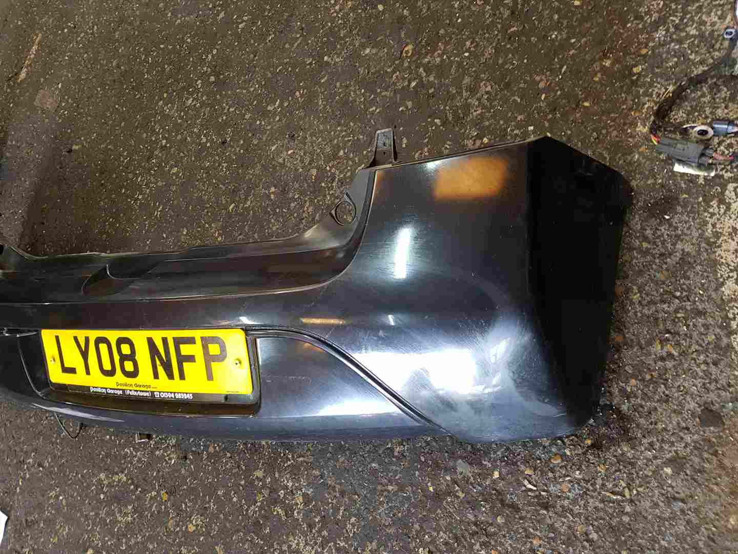 Thumb 3 Renault Twingo Gt 2007-2011 Rear Bumper Black 676 Nv676