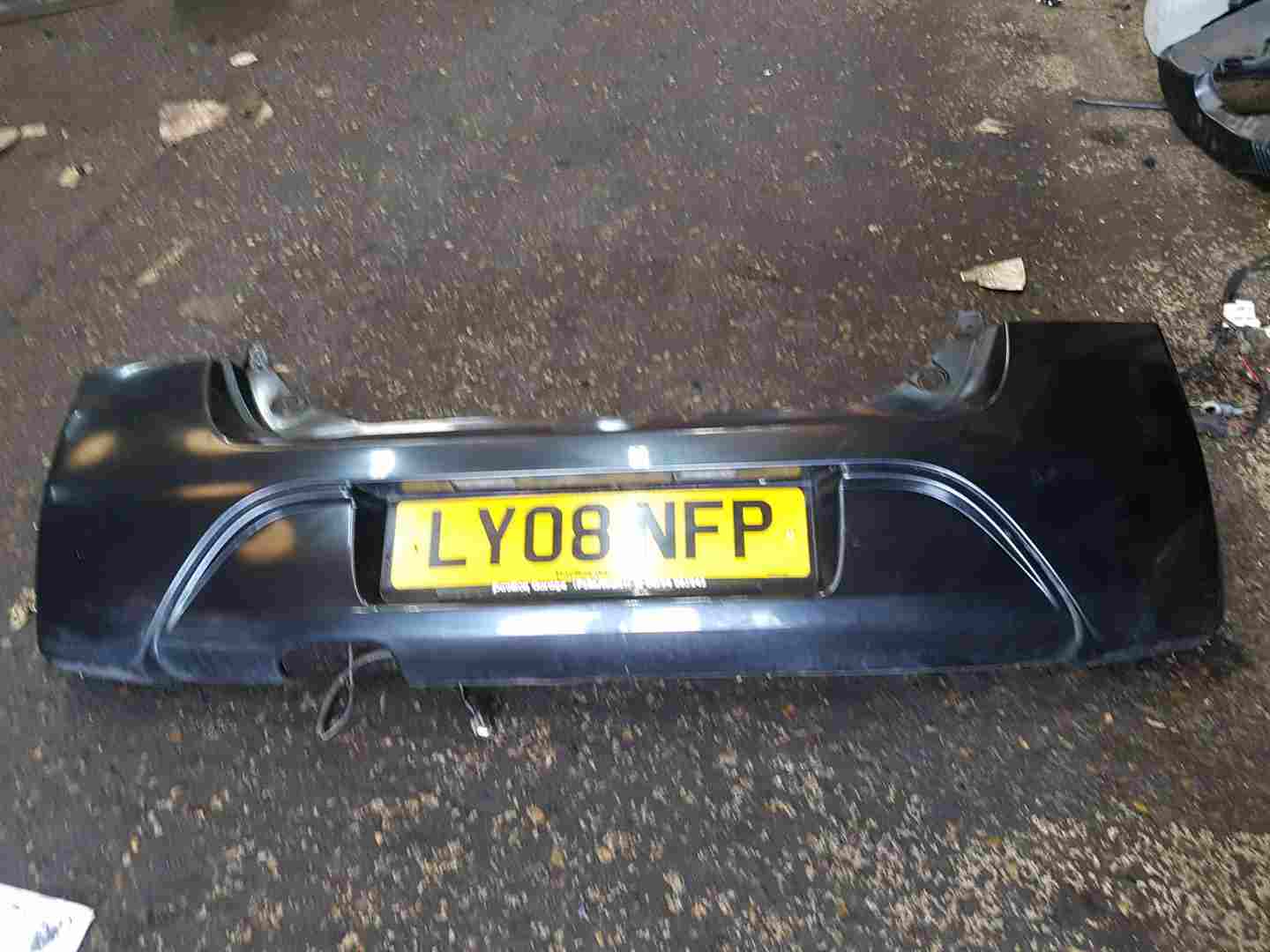 Thumb 5 Renault Twingo Gt 2007-2011 Rear Bumper Black 676 Nv676