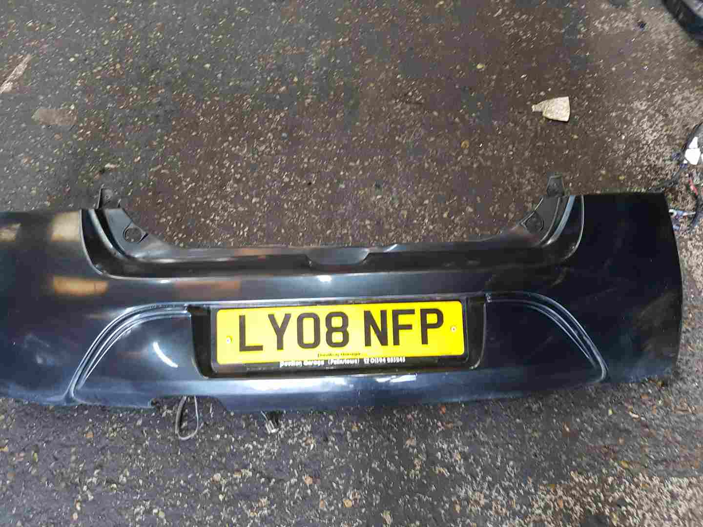 Thumb 6 Renault Twingo Gt 2007-2011 Rear Bumper Black 676 Nv676
