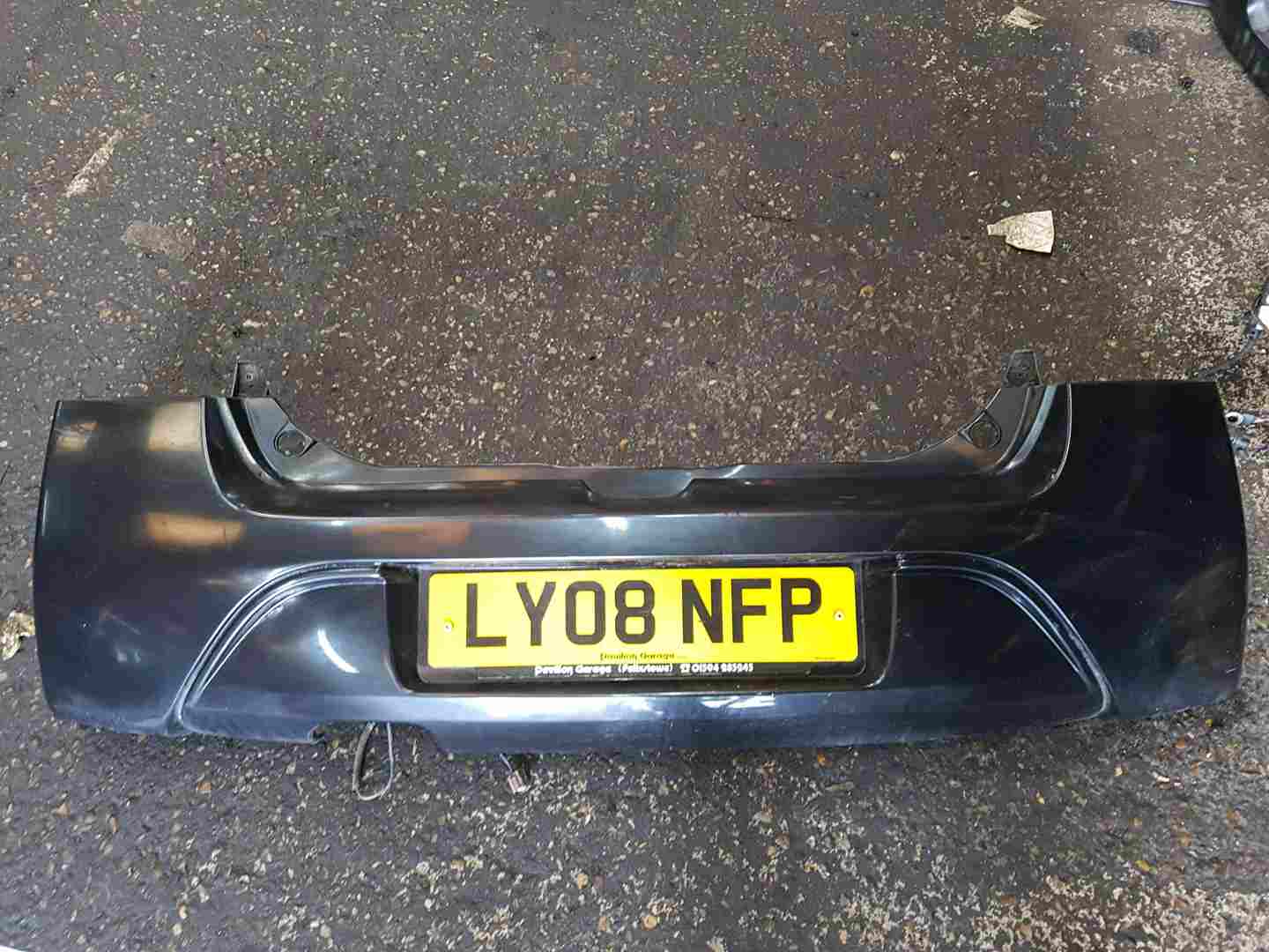 Thumb 7 Renault Twingo Gt 2007-2011 Rear Bumper Black 676 Nv676