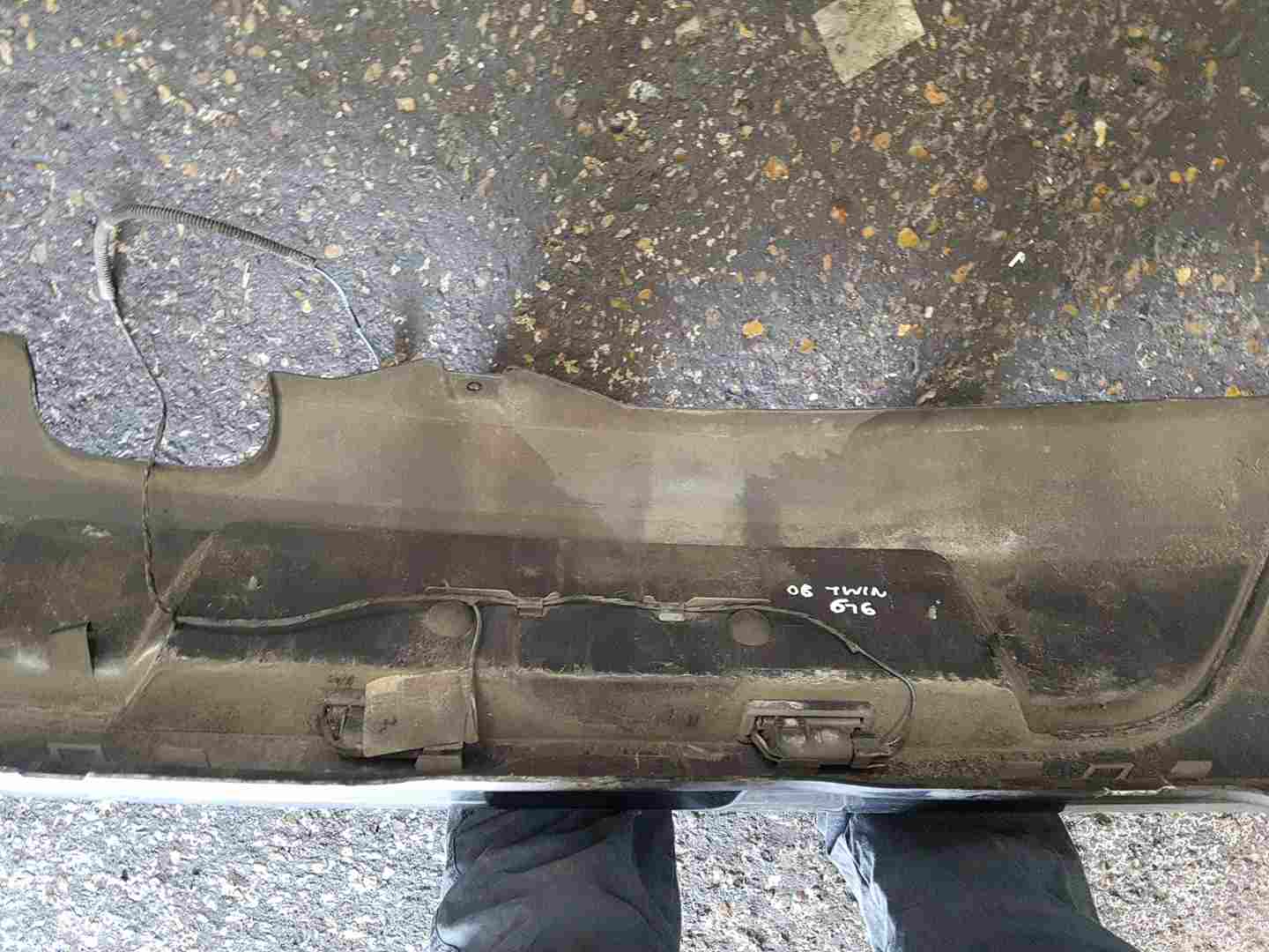 Thumb 8 Renault Twingo Gt 2007-2011 Rear Bumper Black 676 Nv676