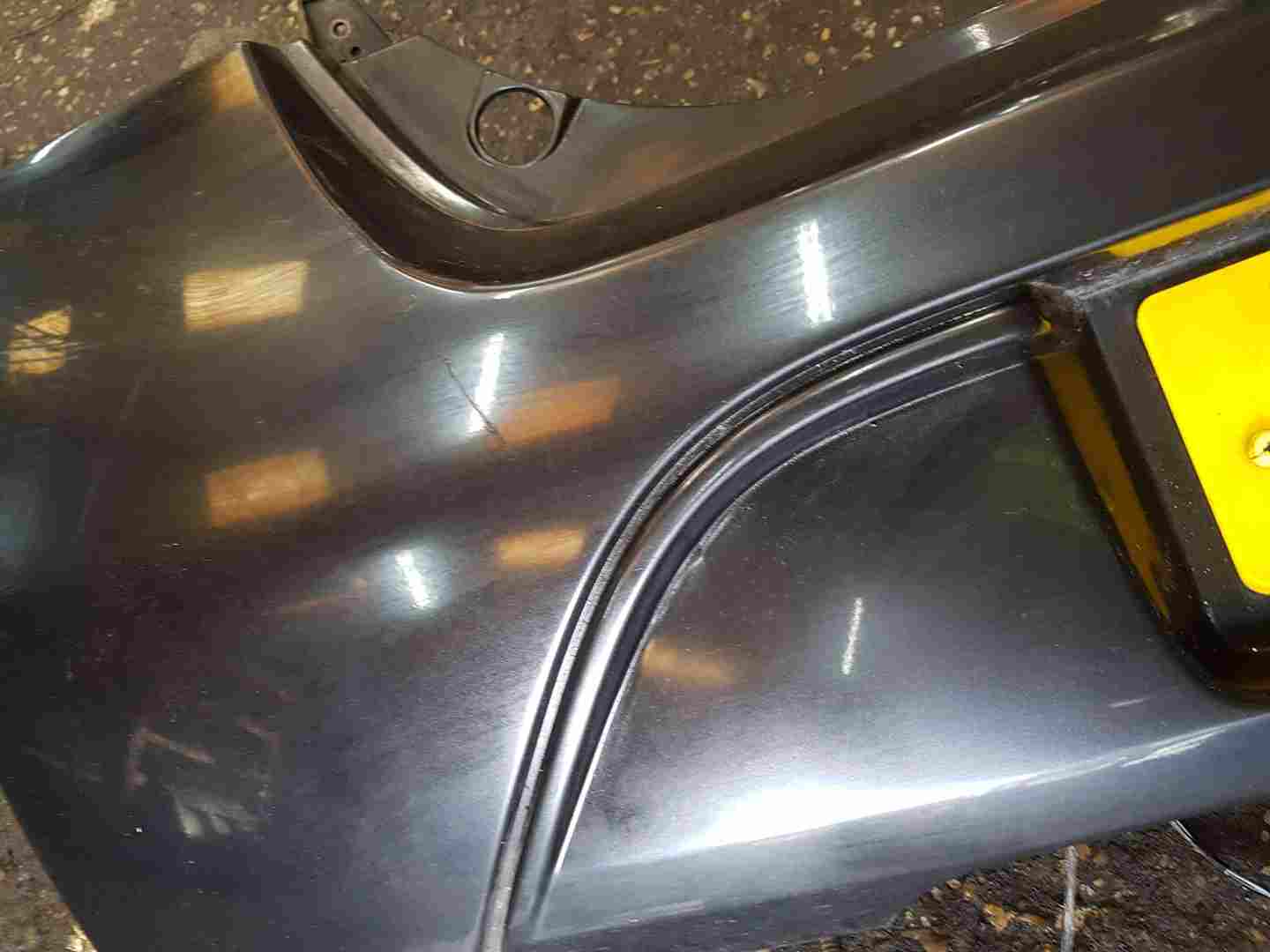Thumb 10 Renault Twingo Gt 2007-2011 Rear Bumper Black 676 Nv676