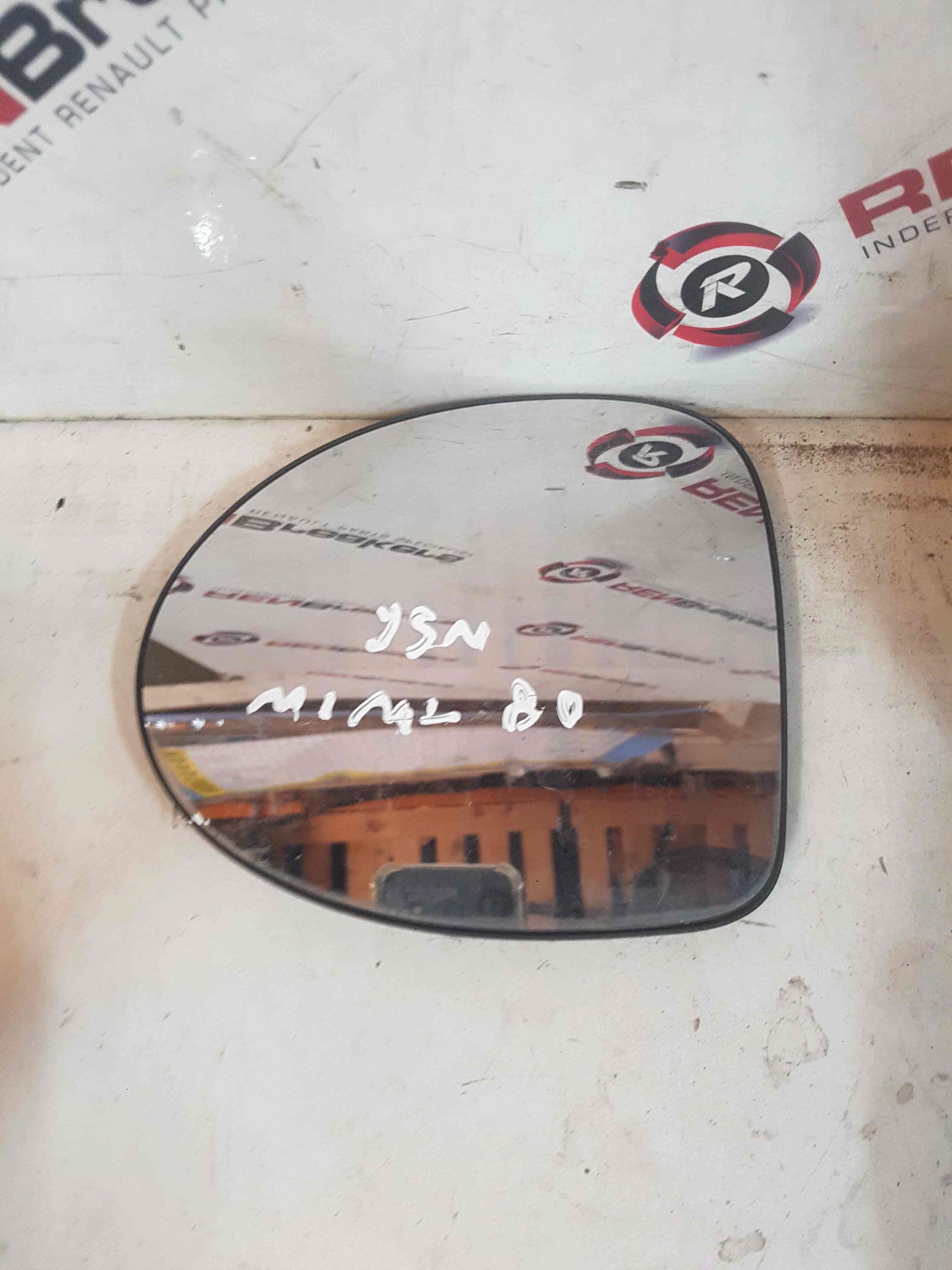 Renault Twingo Gt MK2 2007-2011 Passenger Ns Wing  Mirror Glass