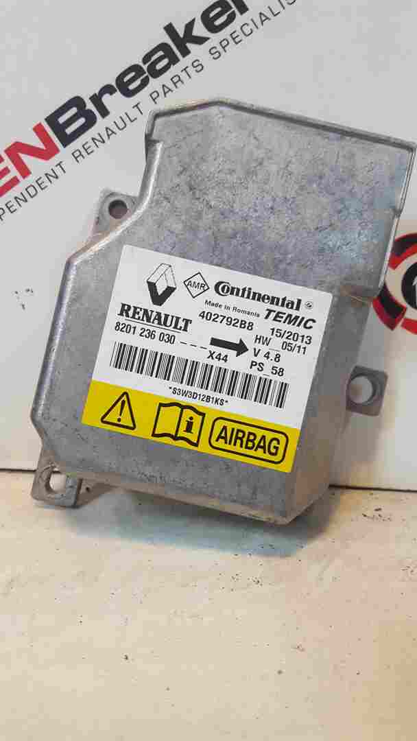 Thumb 4 Renault Twingo MK2 2011-2014 Airbag Module Computer 8201236030