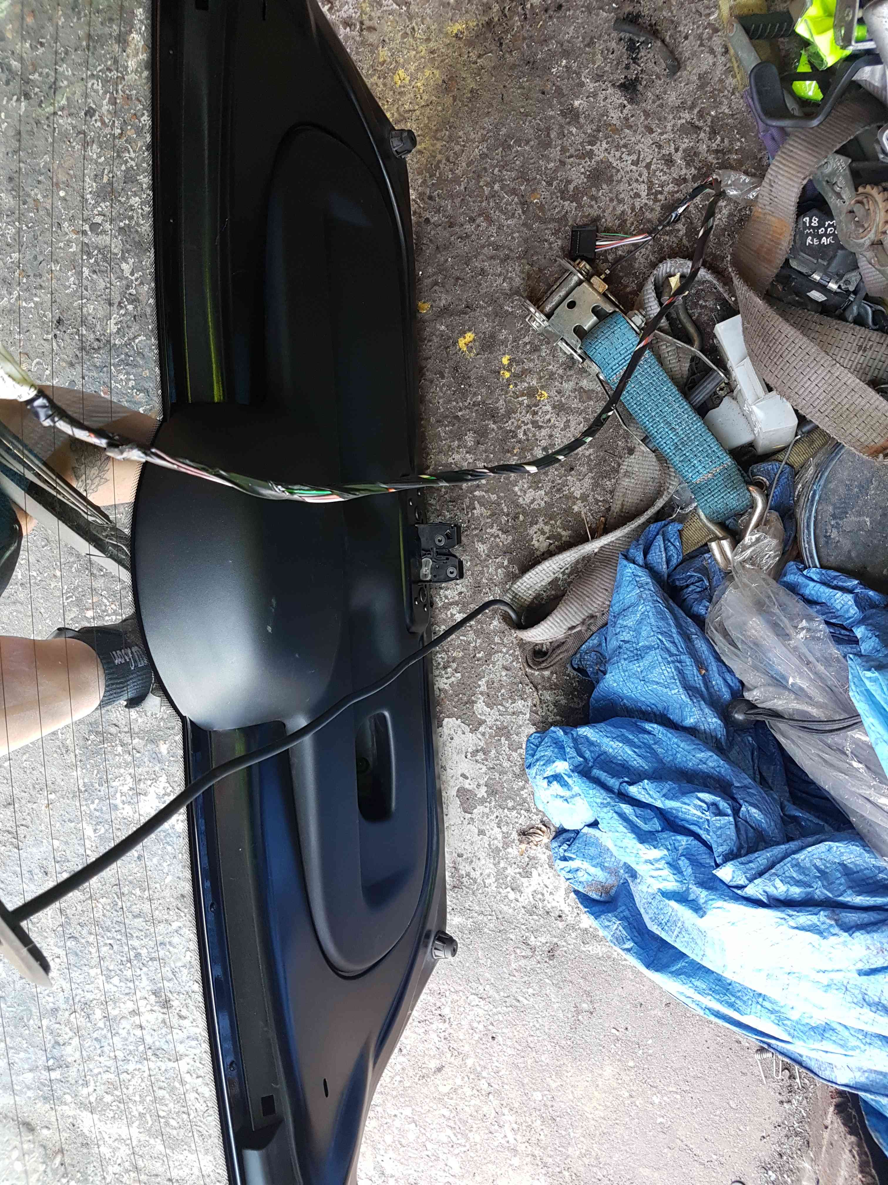 Thumb 9 Renault Twingo MK2 2011-2014 Rear Tailgate Boot Black 676