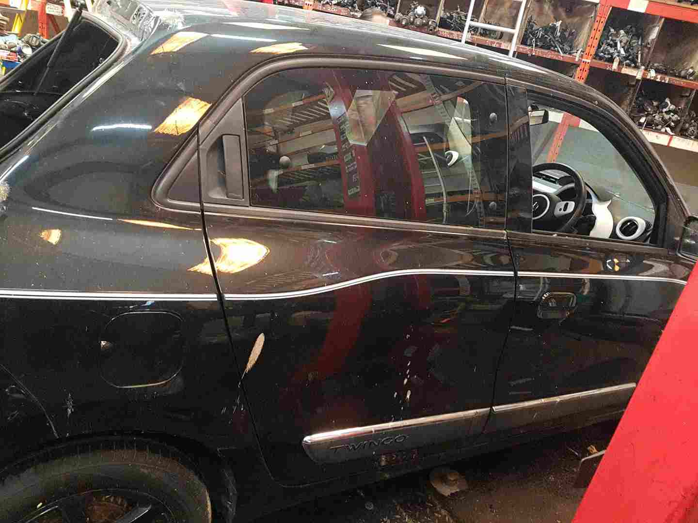 Thumb 2 Renault Twingo MK3 2014-2017 Drivers OSR Rear Door Black Tegne 5dr