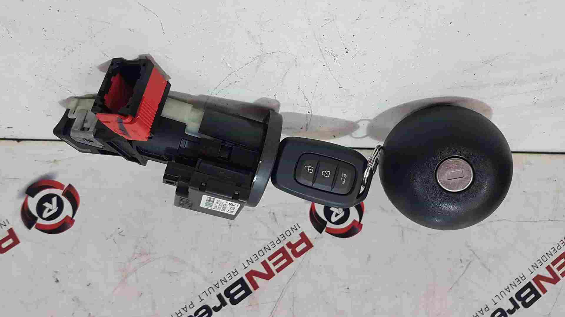 Thumb 2 Renault Twingo MK3 2014-2017 Ignition Barrel + KEY Fuel CAP Lock SET  48700185R