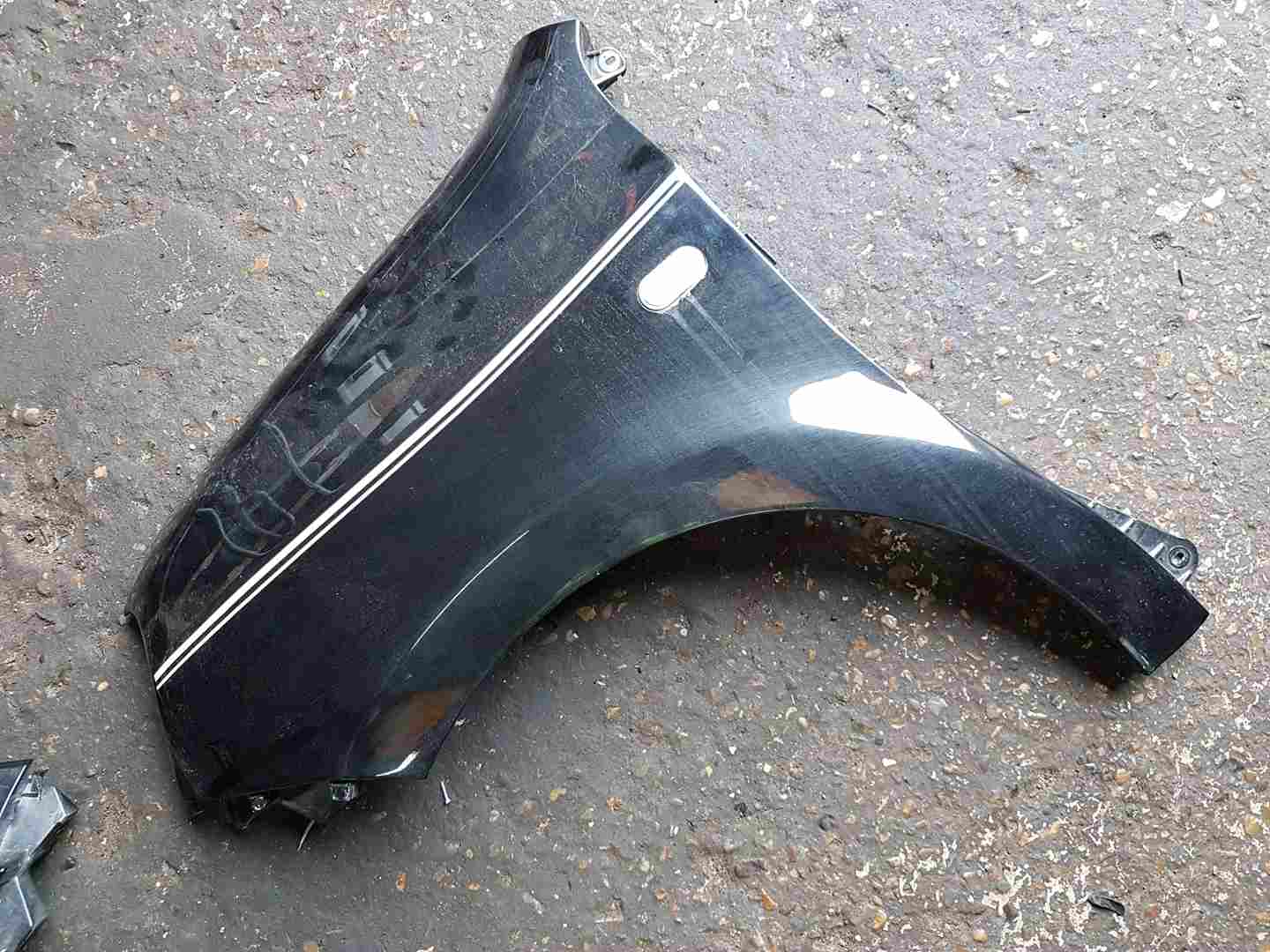 Renault Twingo MK3 2014-2017 Passenger NSF Wing Tegne Black