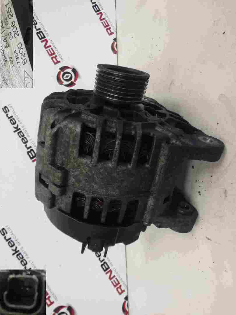 Renault Vel Satis 2002-2005 2.2 dCi Alternator G9T 702