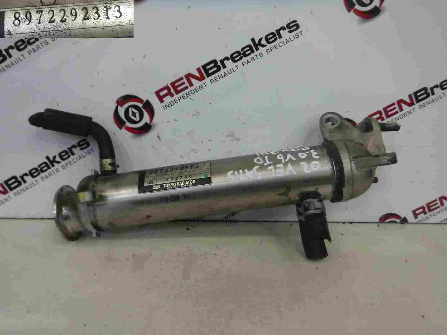 Renault Vel Satis 2002-2005 3.0 dCi EGR Cooler Radiator