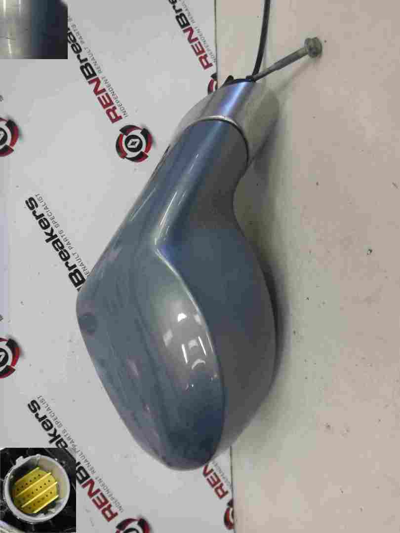 Renault Vel Satis 2002-2005 Drivers OS Wing Mirror Purple Blue TED47