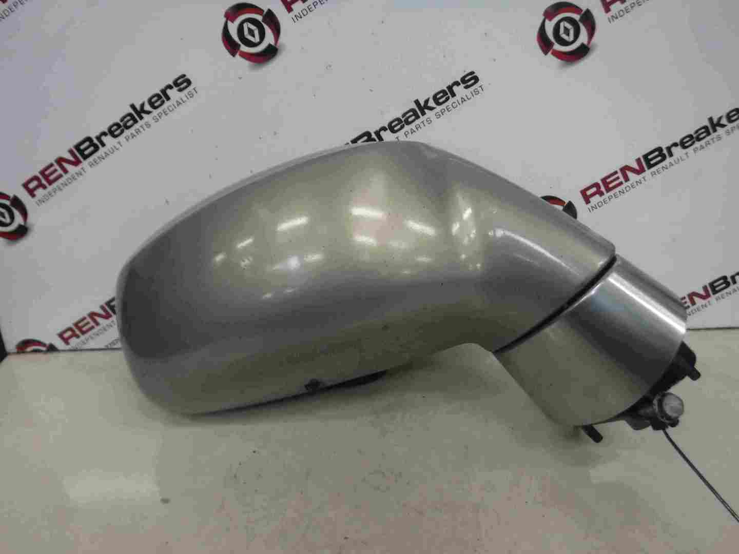Renault Vel Satis 2002-2005 Drivers OS Wing Mirror Silver TEA19 Spares Repairs