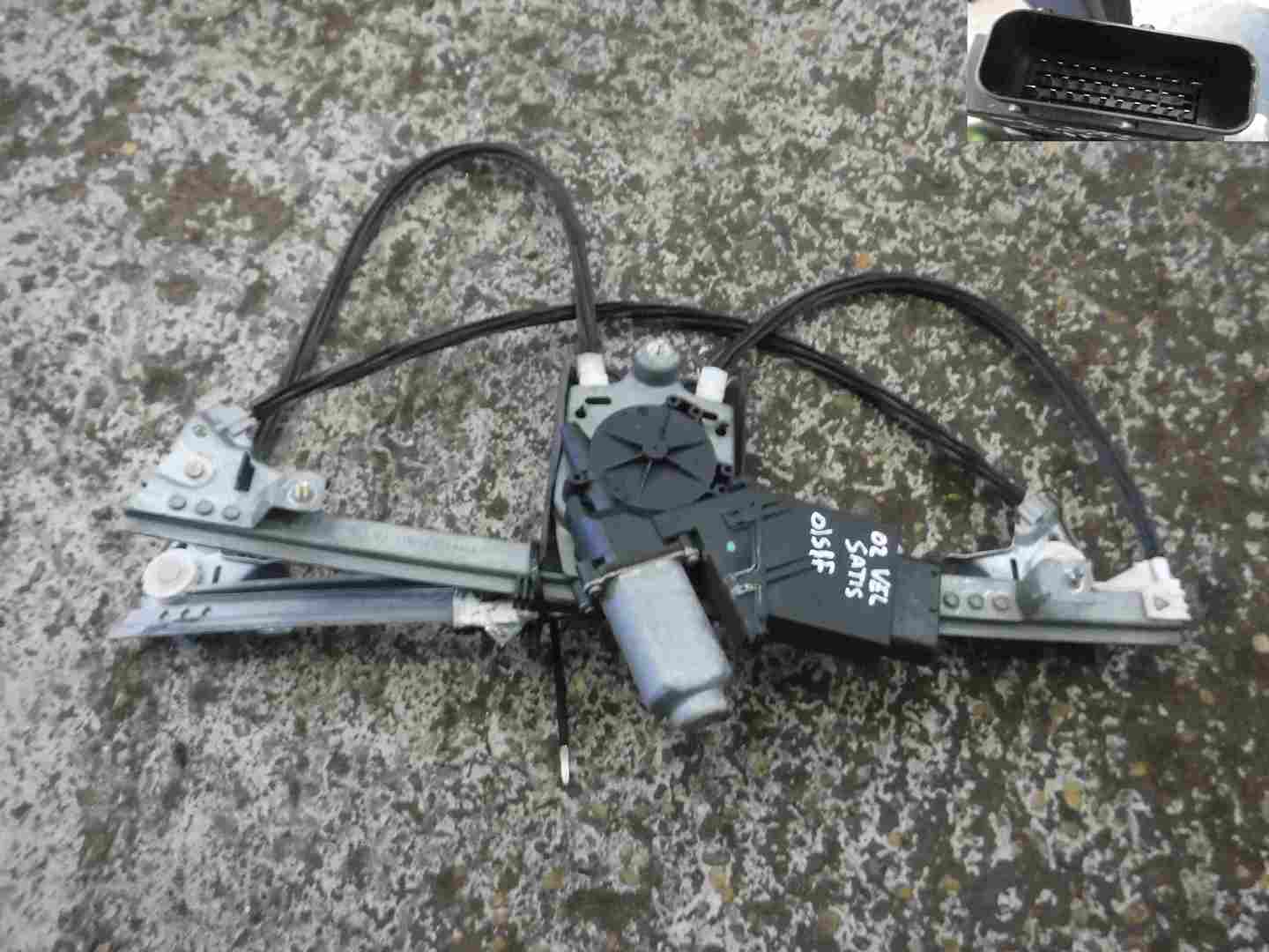 Renault Vel Satis 2002-2005 Drivers OSF Front Window Motor Regulator MP