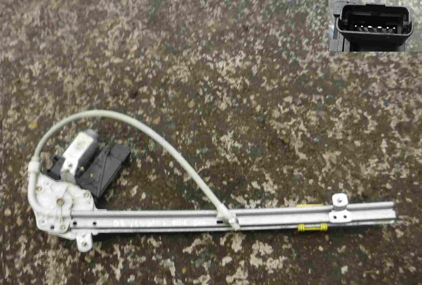 Renault Vel Satis 2002-2005 Drivers OSR Rear Window Motor + Regulator