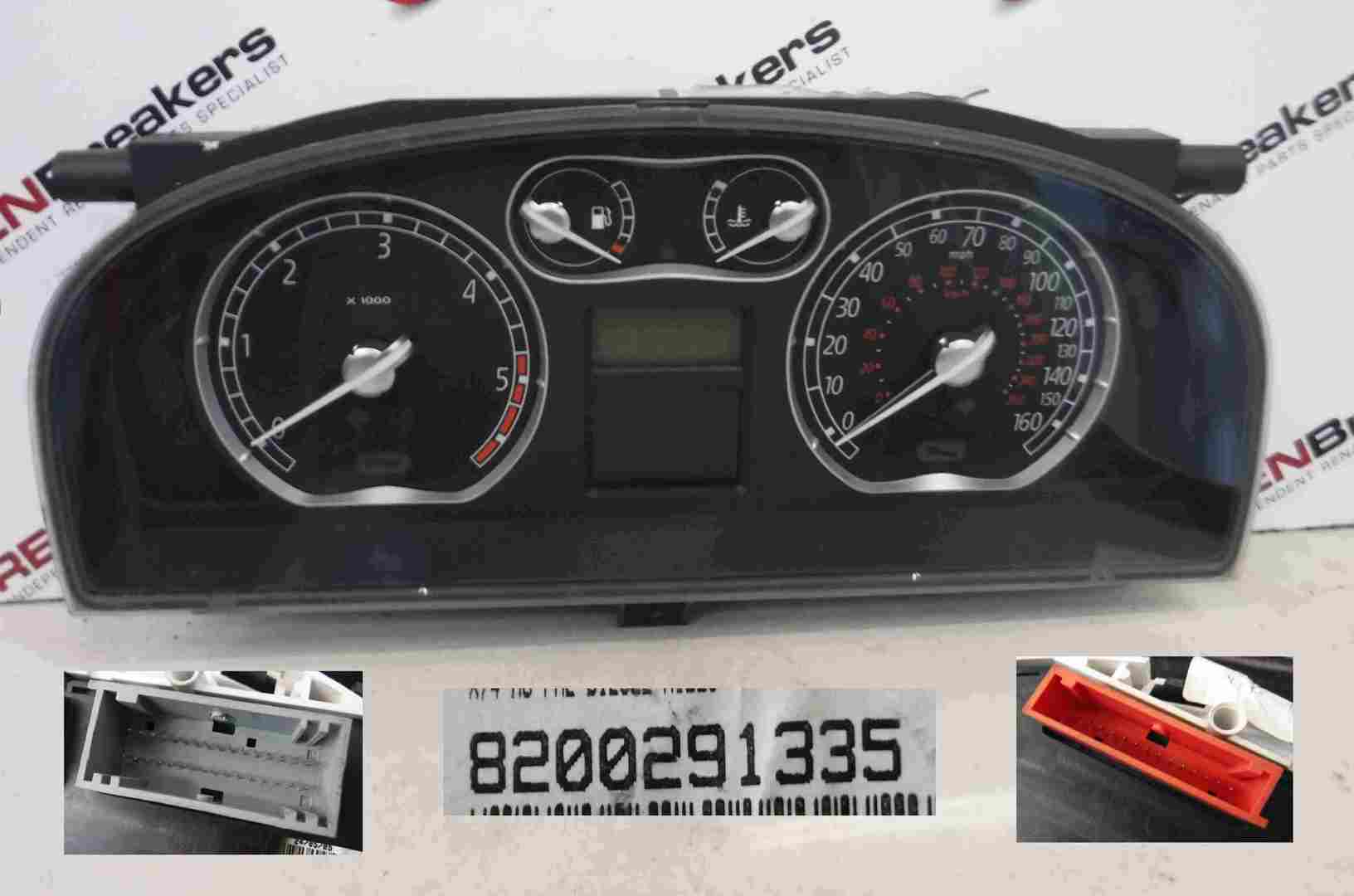Renault Vel Satis 2002-2005 Instrument Panel Dials Gauges Clocks 74K