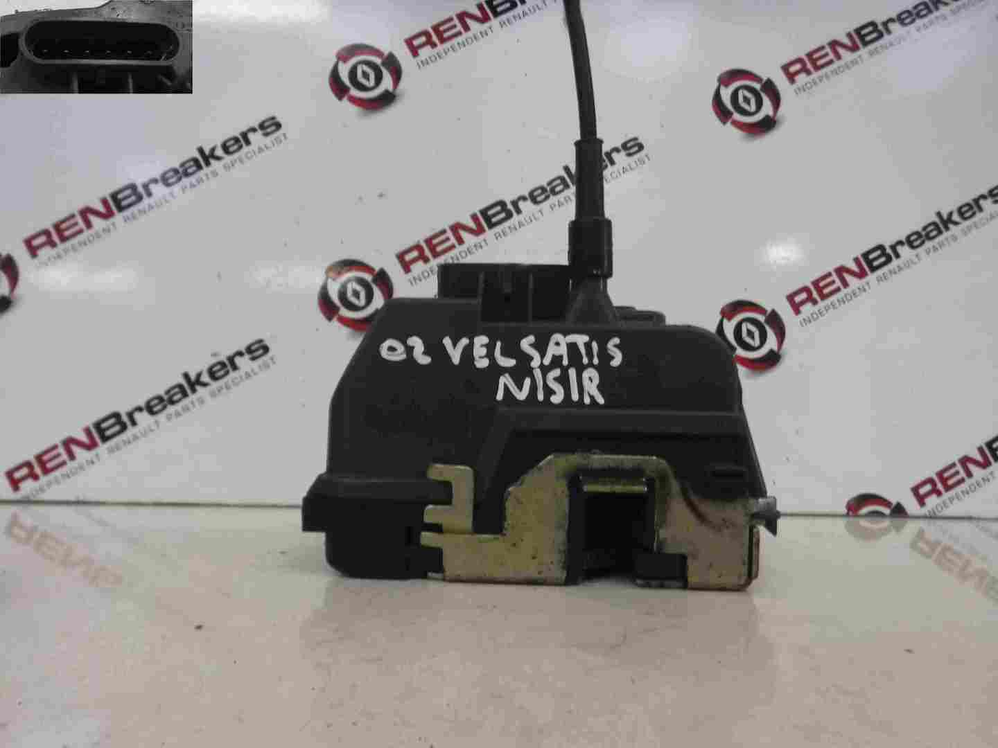 Renault Vel Satis 2002-2005 Passenger NSR Rear Door Lock Mechanism