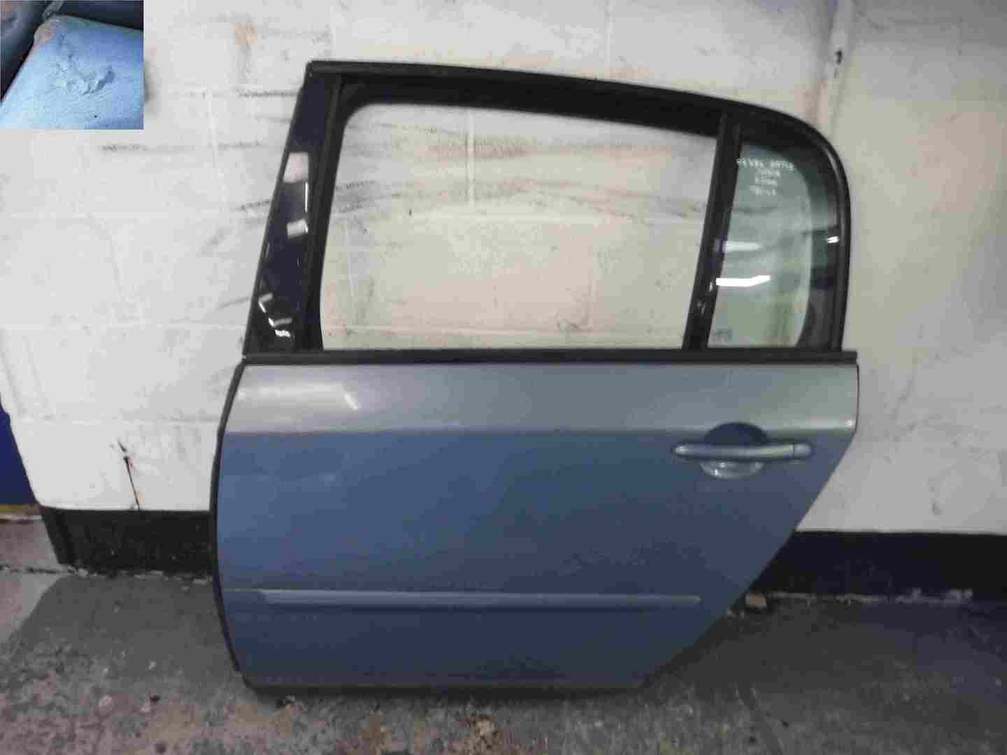 Renault Vel Satis 2002-2005 Passenger NSR Rear Door Purple Blue TED47