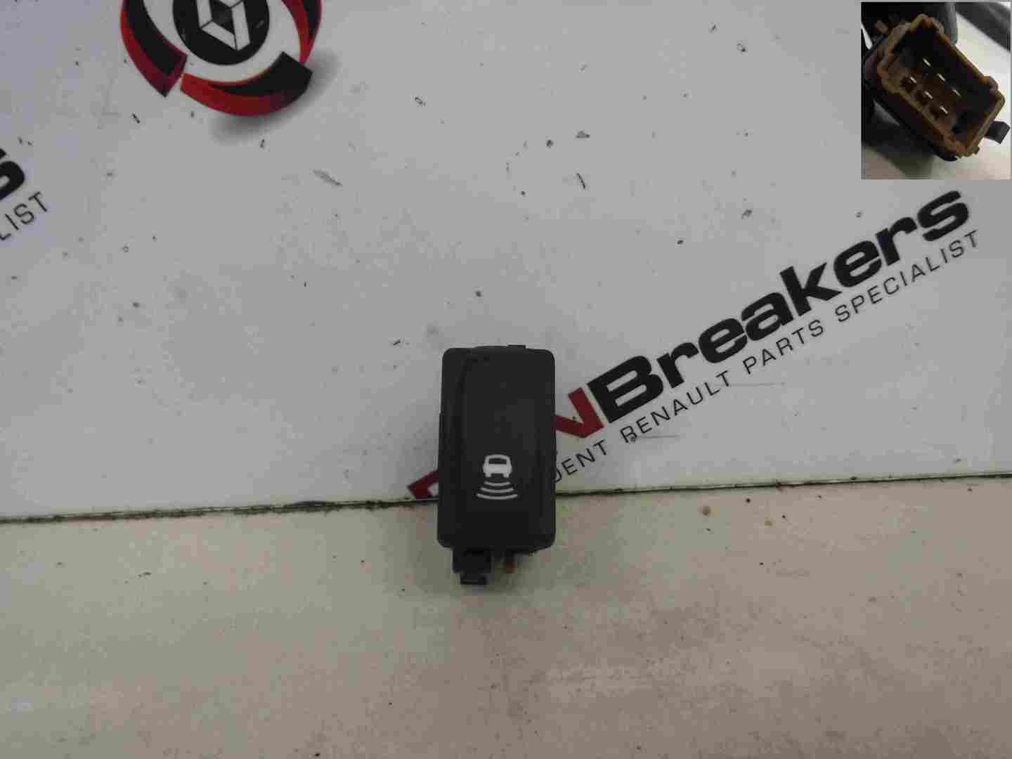 Renault Vel Satis 2002-2005 Rear Parking Sensors Switch Button