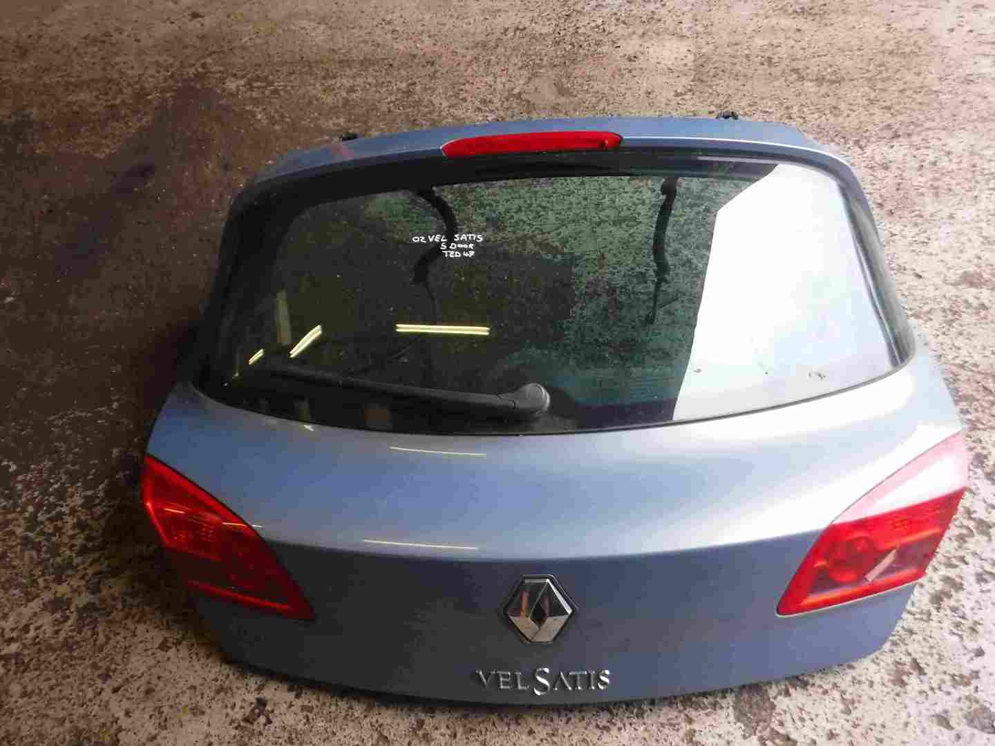 Renault Vel Satis 2002-2005 Rear Tailgate Boot Purple Blue TED47