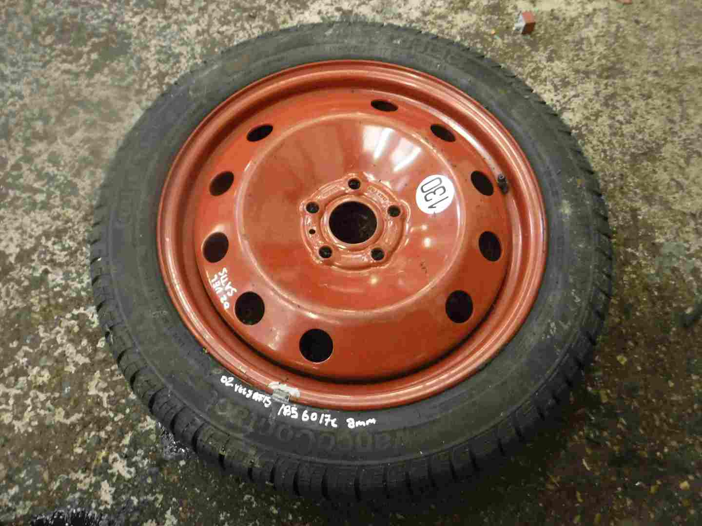 Renault Vel Satis 2002-2005 Spare Wheel Space Saver 185 60 17 8mm Tread