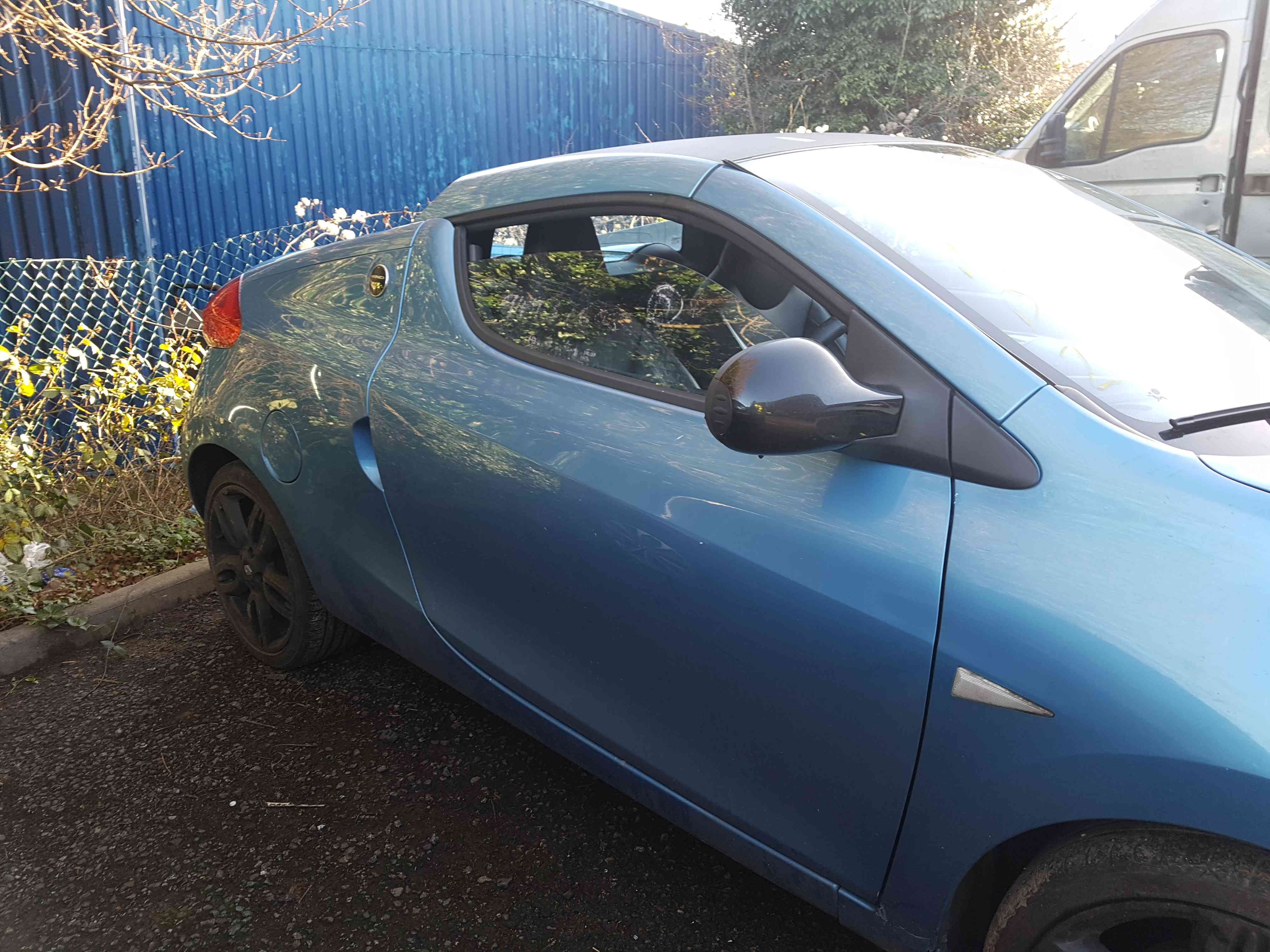 Thumb 2 Renault Wind 2010-2013 Drivers OSF Front Door Majorelle Blue Terpb