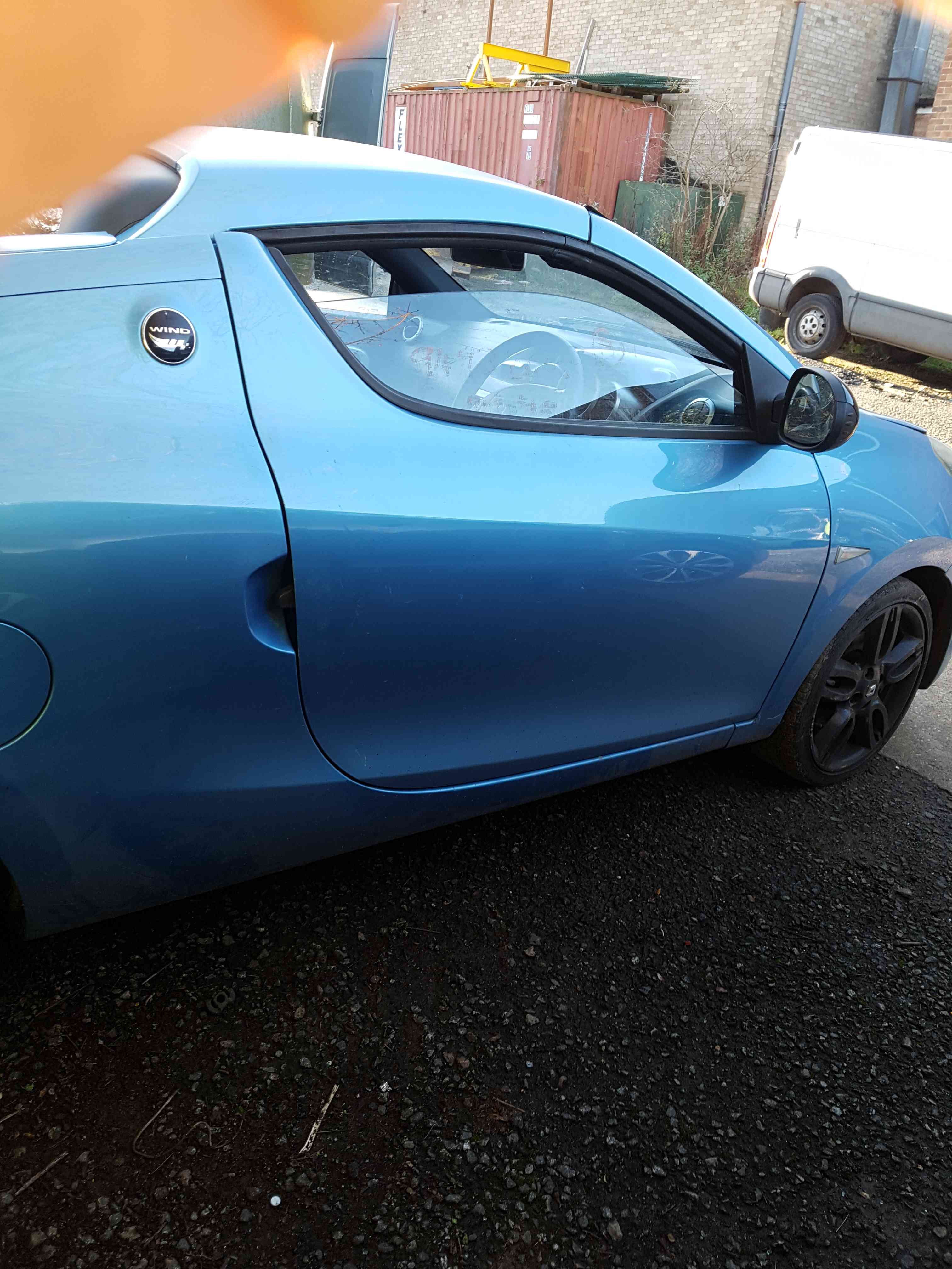 Thumb 3 Renault Wind 2010-2013 Drivers OSF Front Door Majorelle Blue Terpb