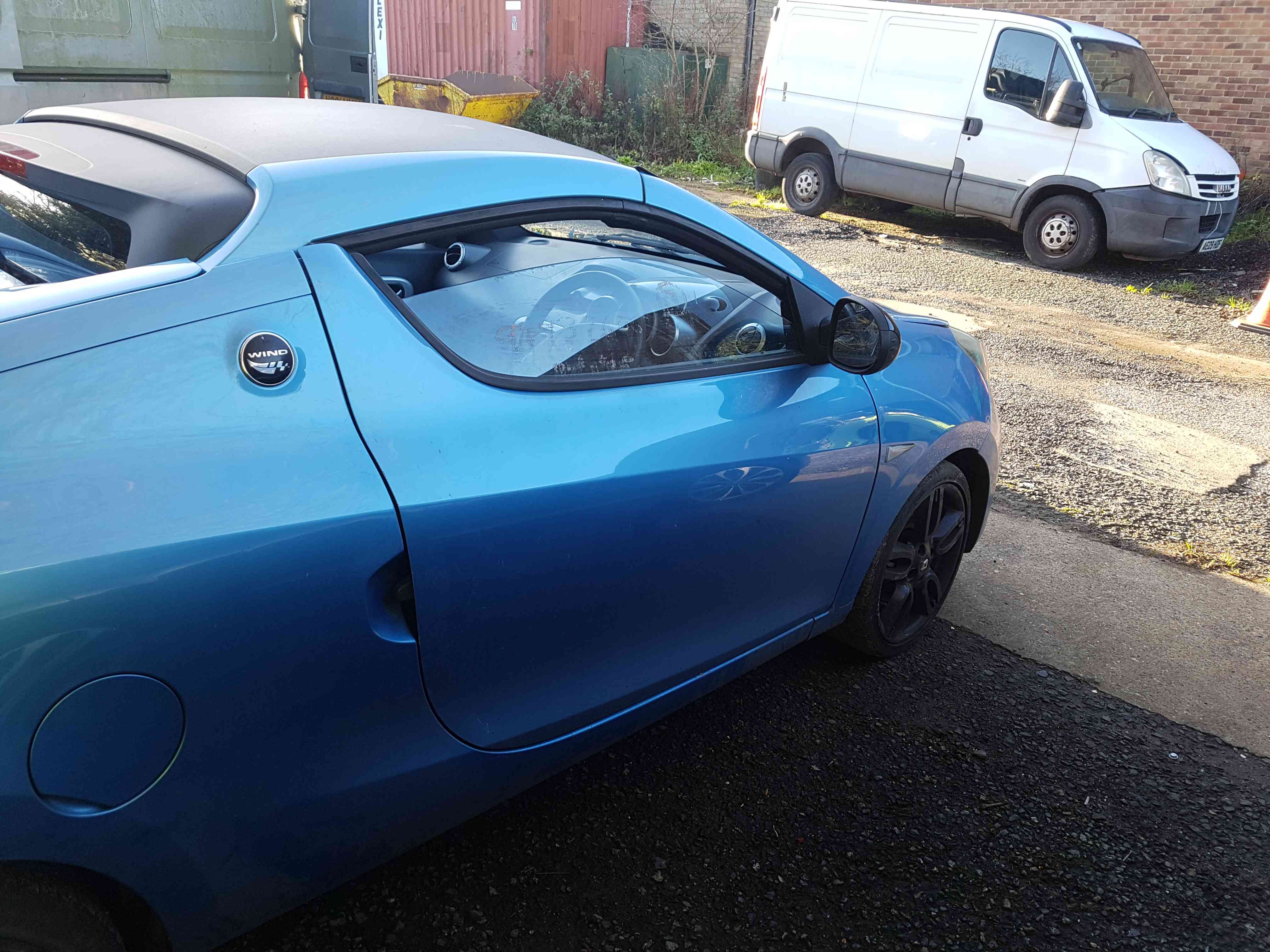 Thumb 6 Renault Wind 2010-2013 Drivers OSF Front Door Majorelle Blue Terpb