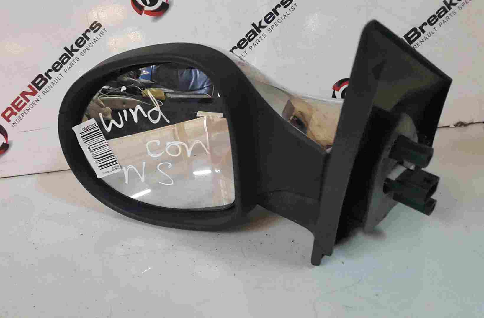 Thumb 3 Renault Wind 2010-2013 Passenger NS Wing Mirror Chrome