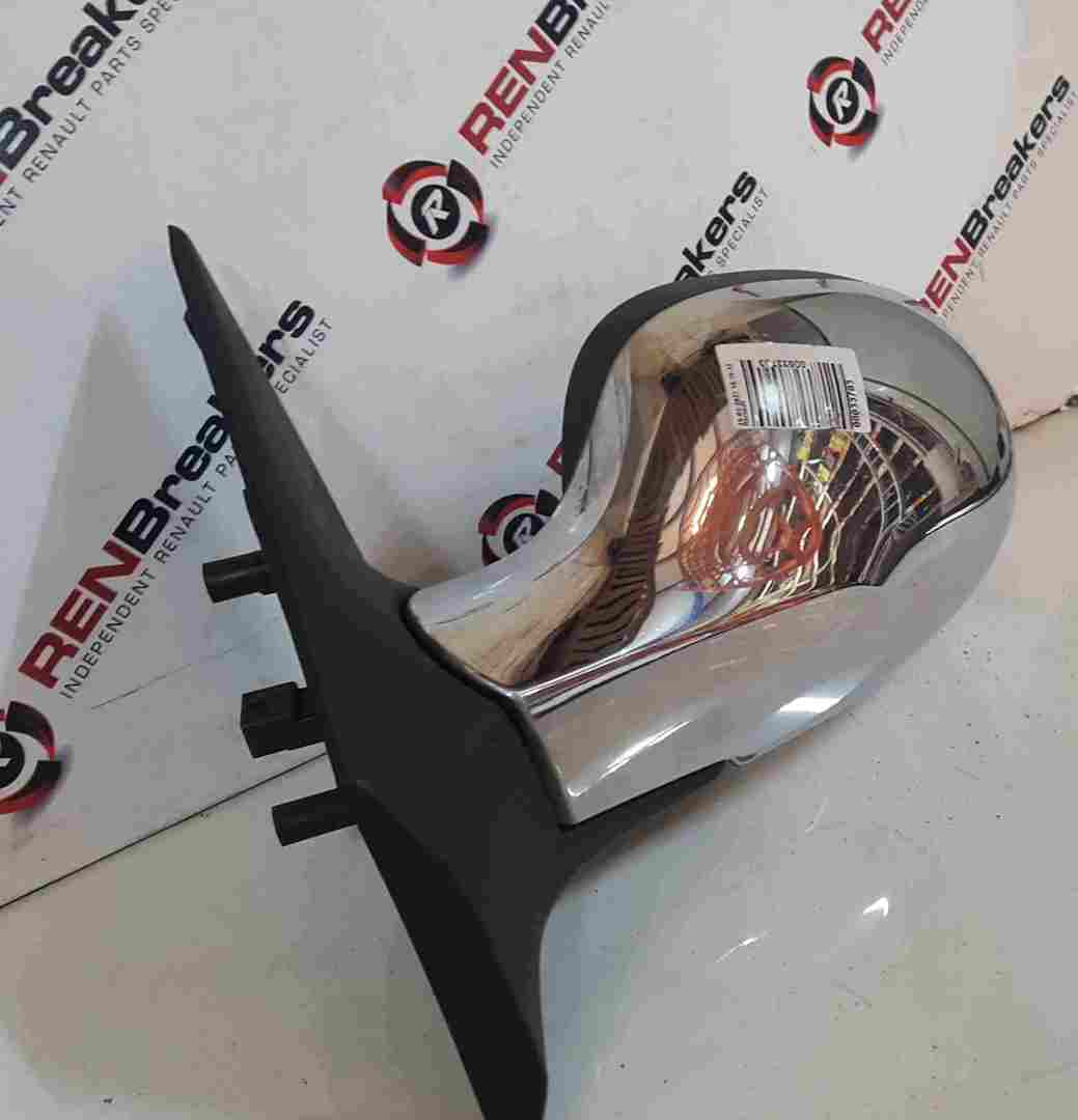 Renault Wind 2010-2013 Passenger NS Wing Mirror Chrome