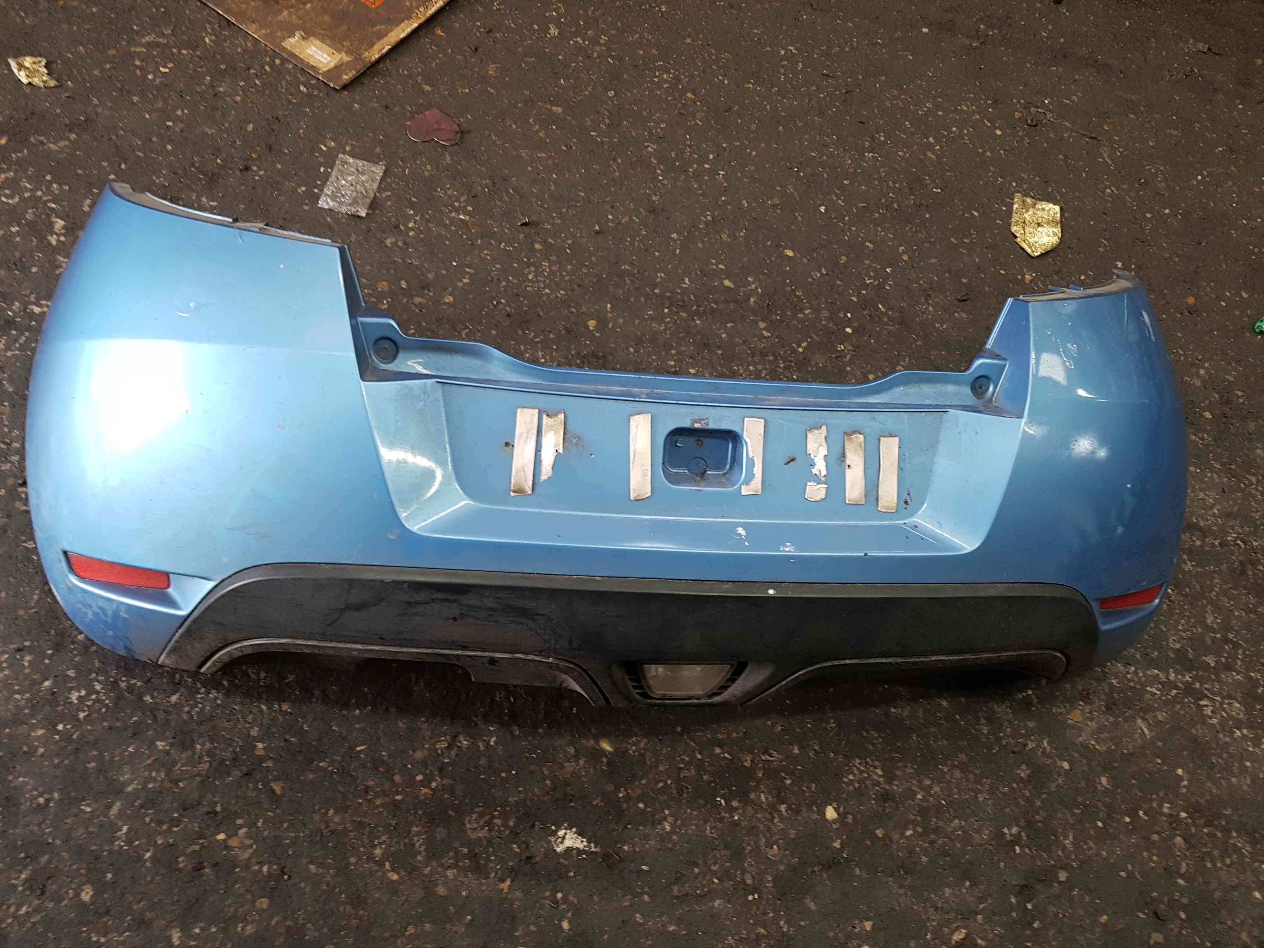 Thumb 2 Renault Wind 2010-2013 Rear Bumper Blue Terpb