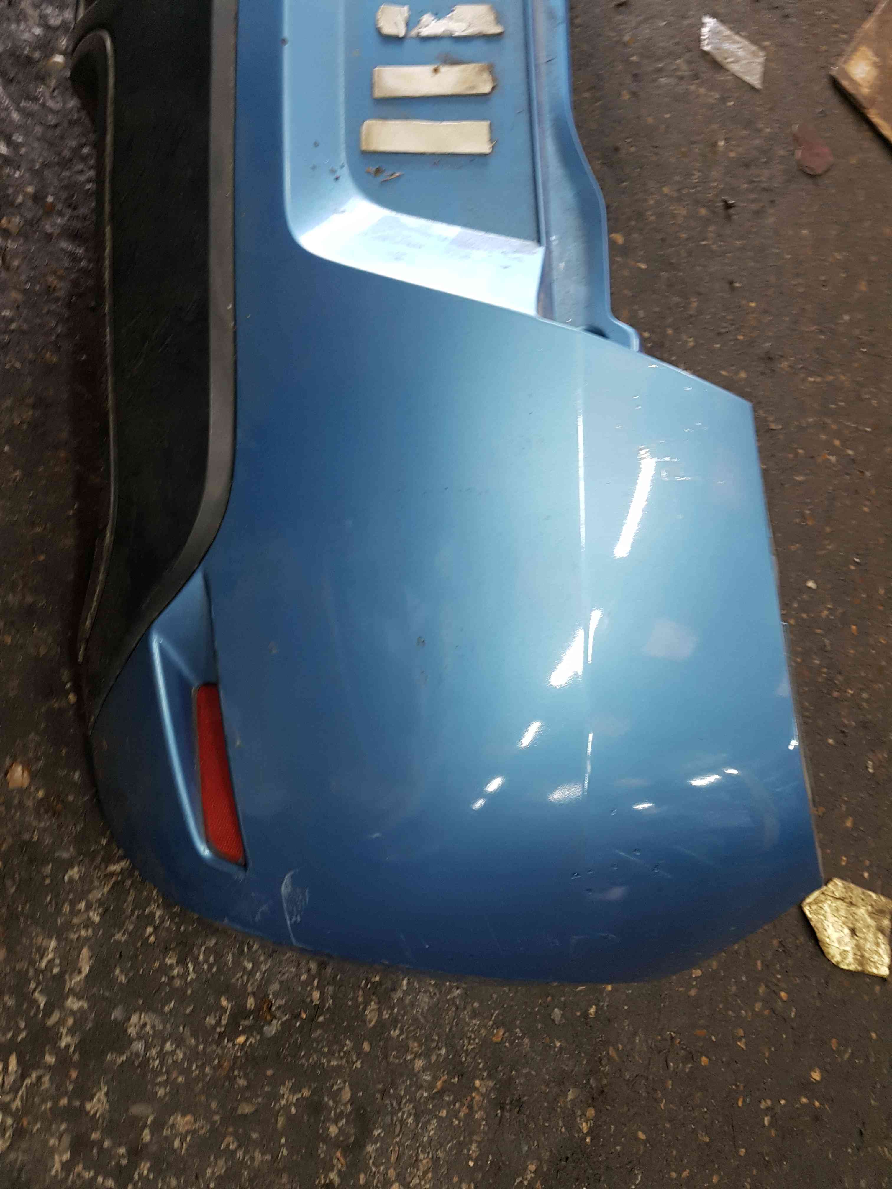 Thumb 4 Renault Wind 2010-2013 Rear Bumper Blue Terpb