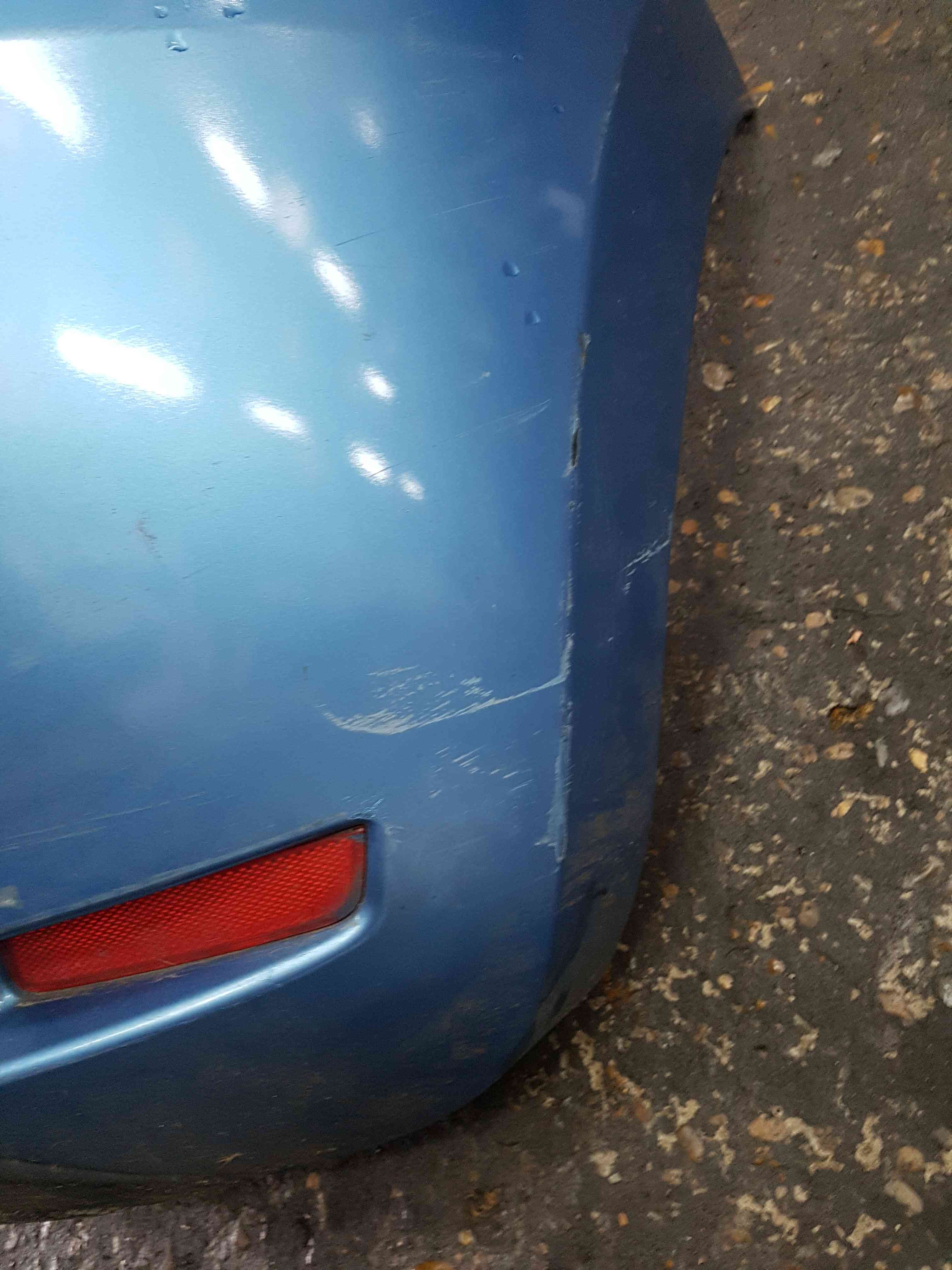 Thumb 6 Renault Wind 2010-2013 Rear Bumper Blue Terpb