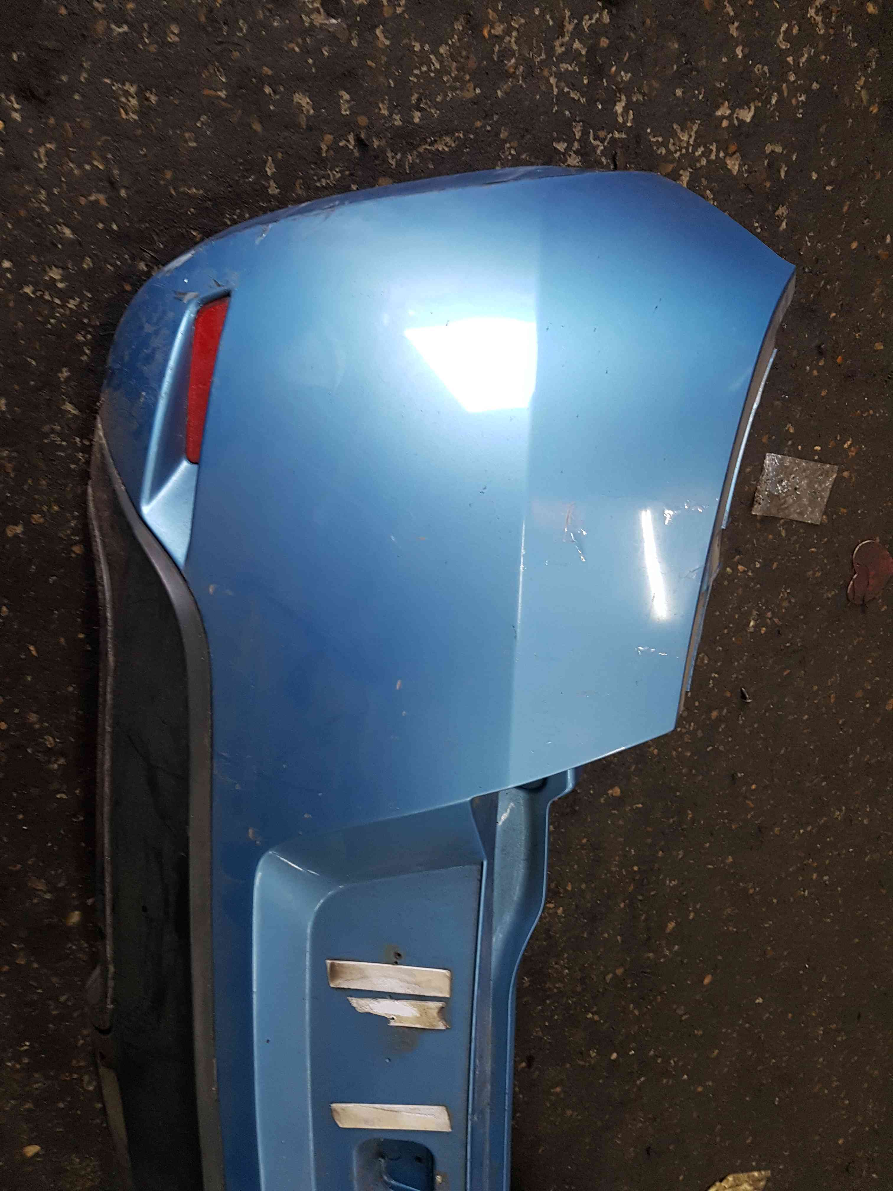 Thumb 8 Renault Wind 2010-2013 Rear Bumper Blue Terpb