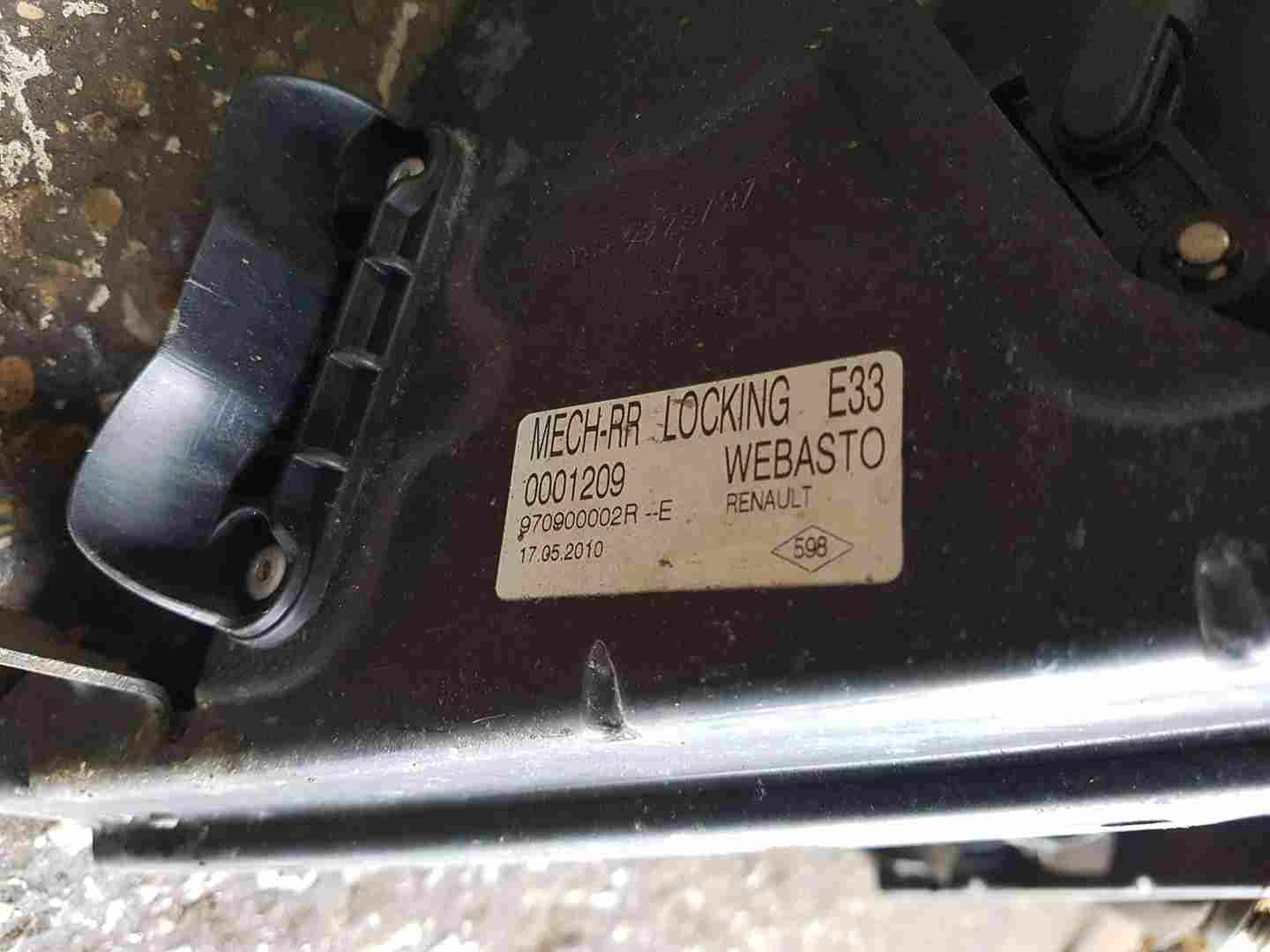 Thumb 4 Renault Wind 2010-2013 TOP Hinge Roof Mechanism 970900002R