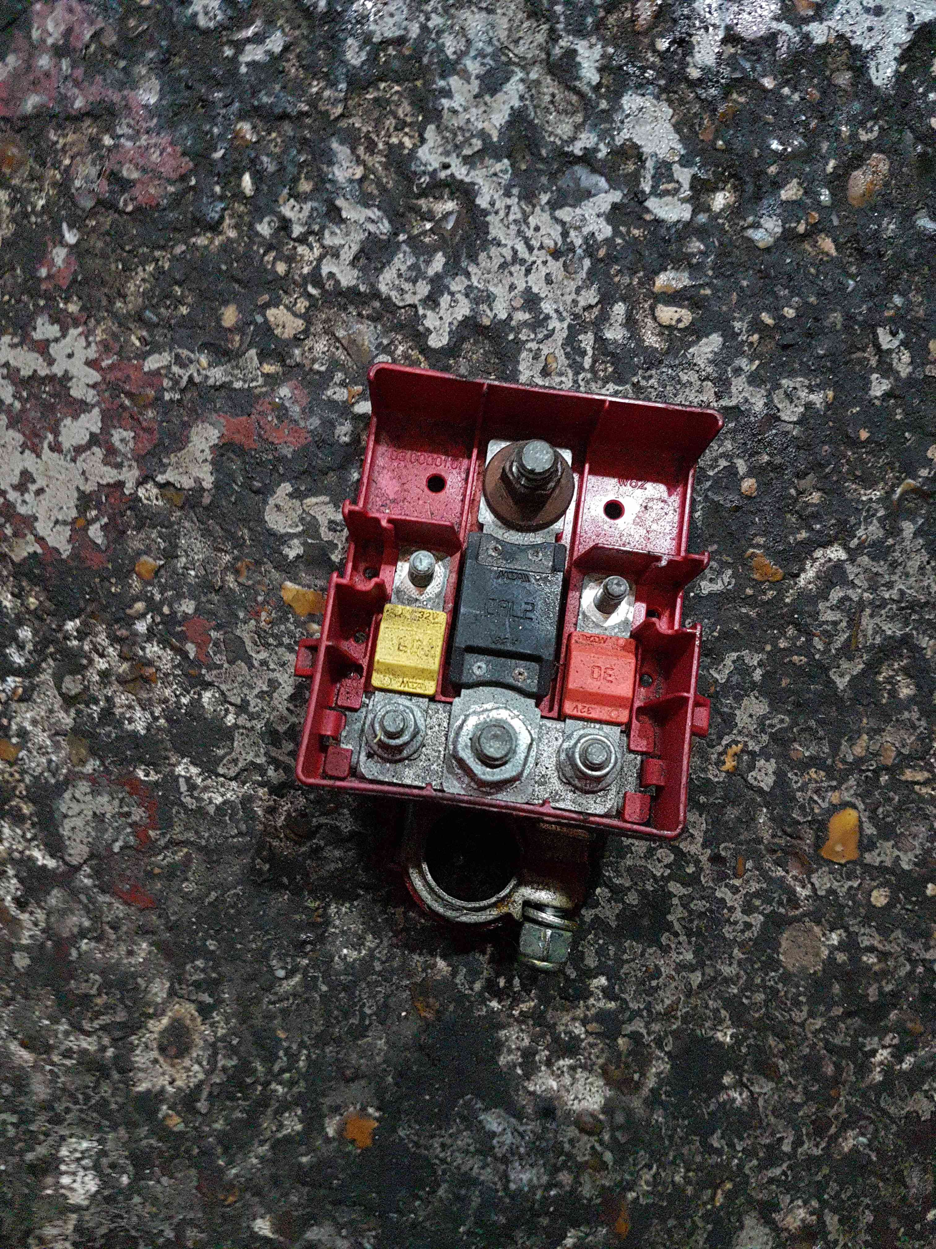 Thumb 2 Renault Wind MK1 2010-2013 Battery Positive Terminal