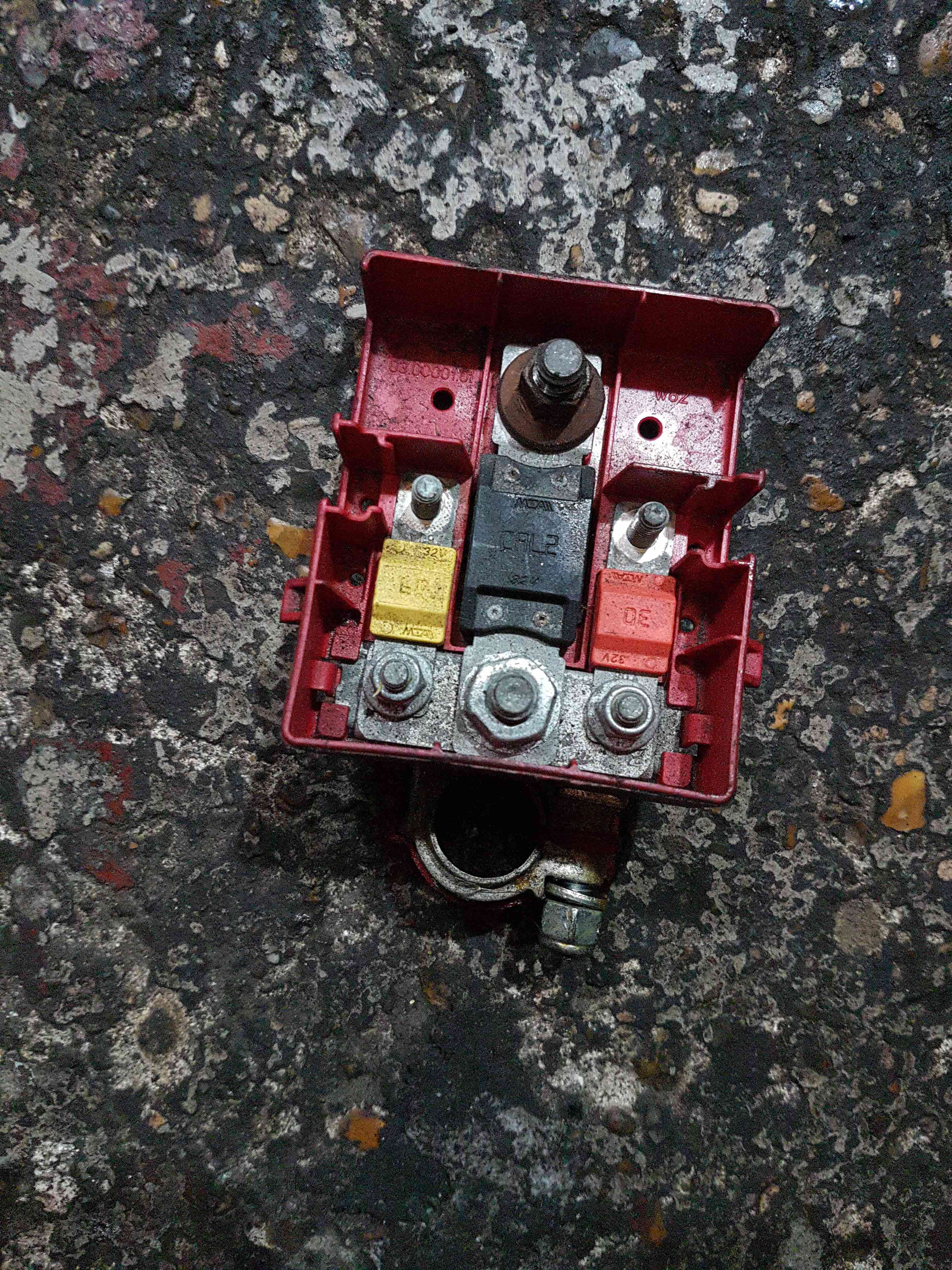 Thumb 3 Renault Wind MK1 2010-2013 Battery Positive Terminal