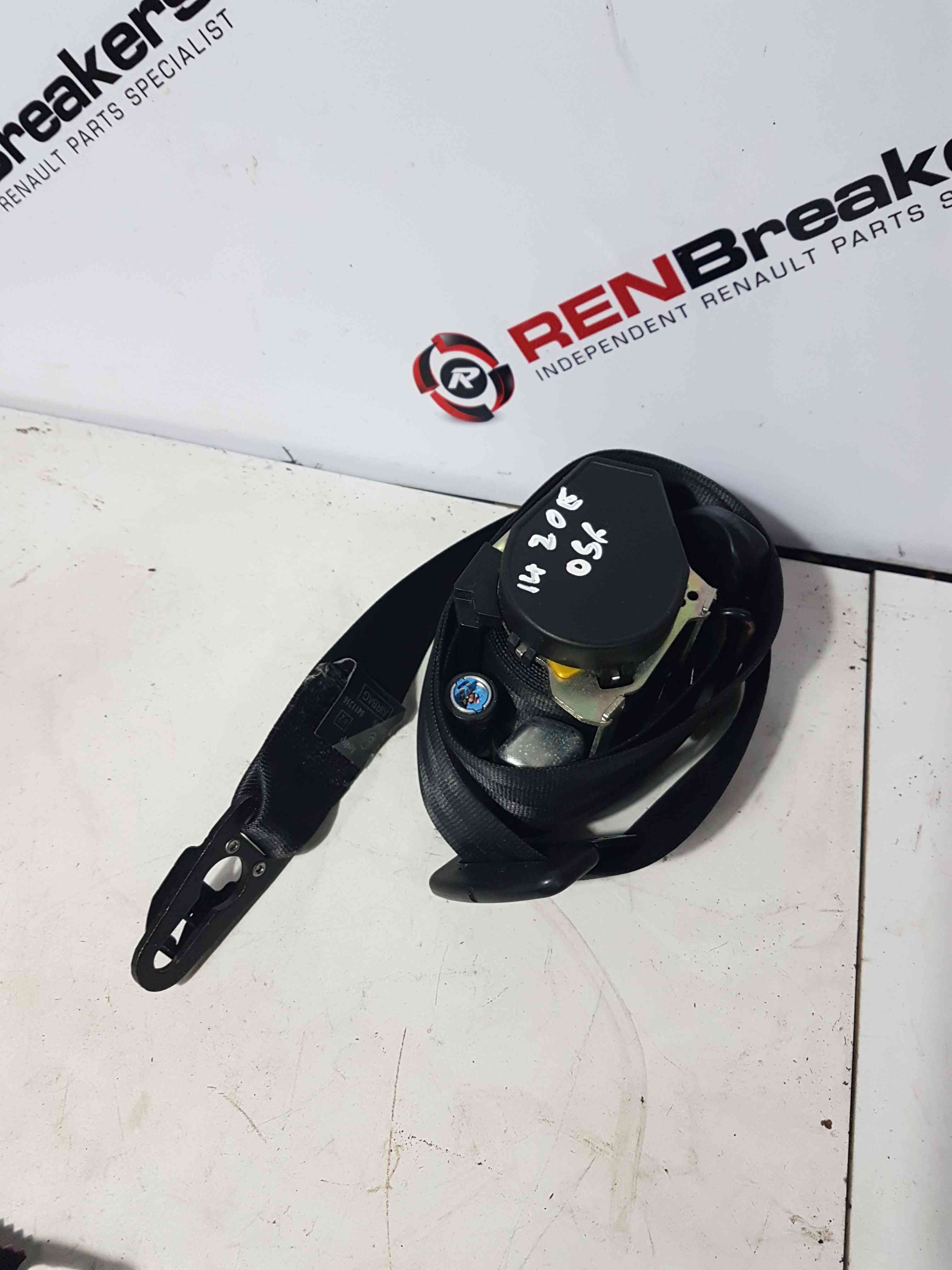 Thumb 5 Renault ZOE 2012-2015 Drivers OSF Front Seat Belt 868841701R