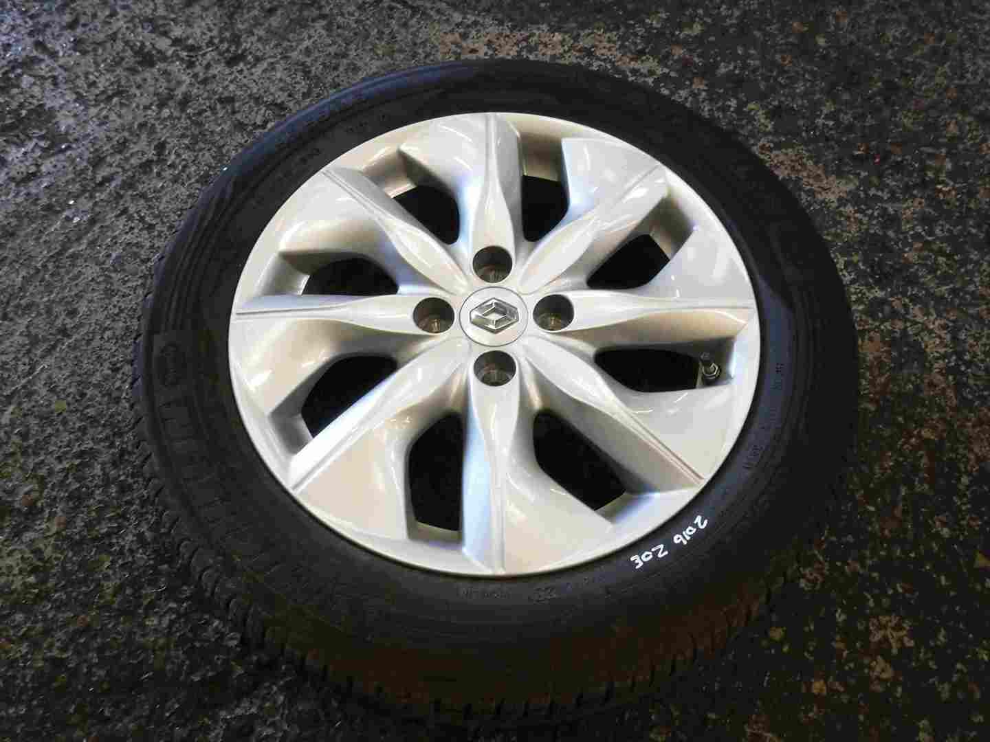 Renault ZOE 2012-2016 Aerotronic Alloy Wheel  Tyre 195 55 16 4Mm Tread 5/5